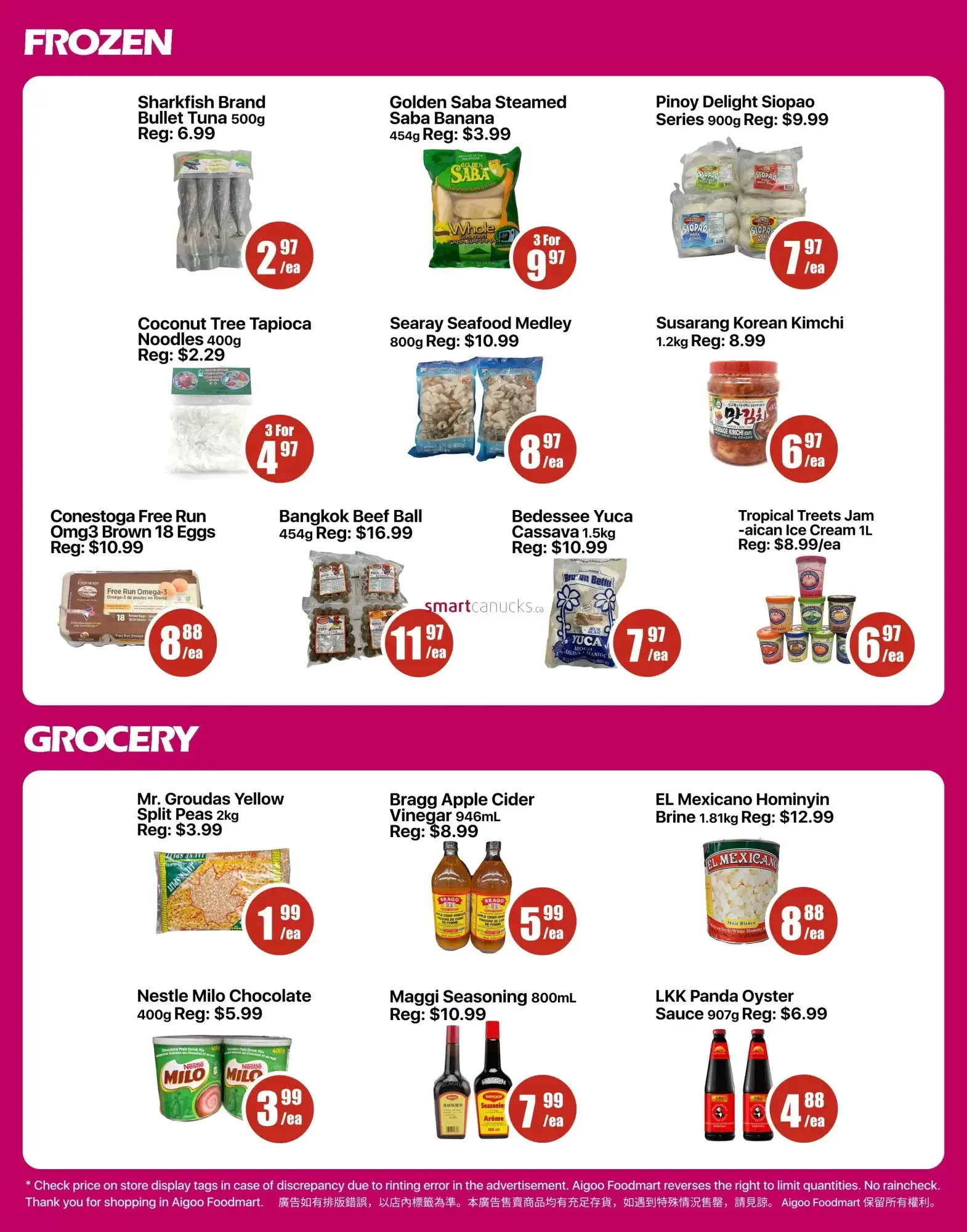 Aigoo Foodmart from September 25 to October 1 2026 - flyer page 3