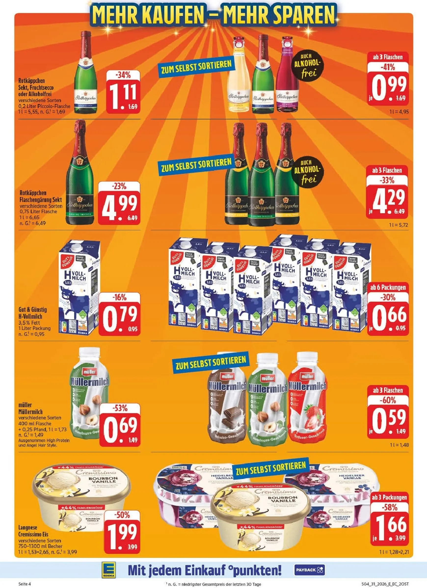 Edeka - Potrzebski Prospekt – von Montag 27.07.2026 bis Samstag 01.08.2026 von 27. Juli bis 1. August 2026 - Prospekt seite 8