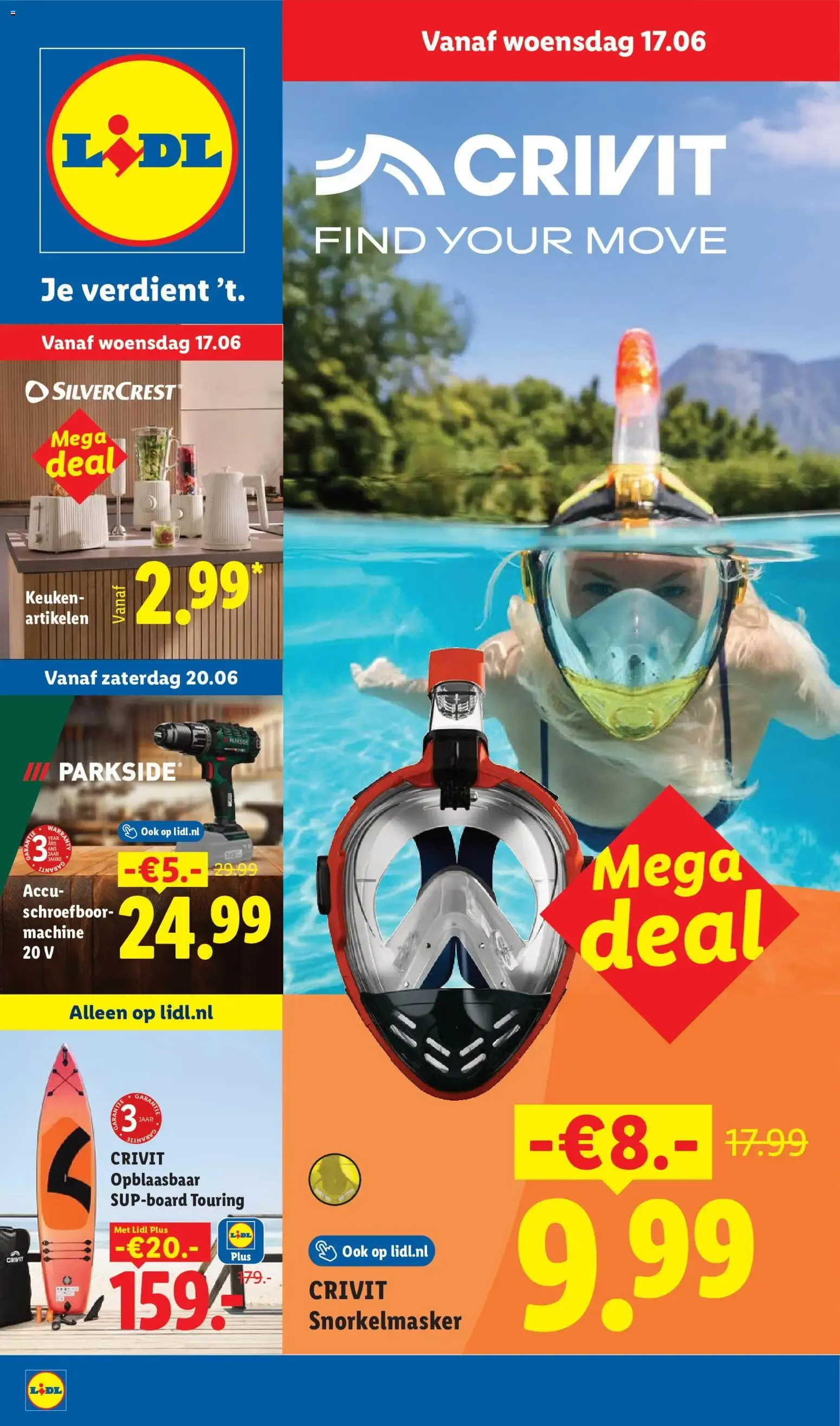 Lidl folder desde 17-06 van 17 juni tot 23 juni 2026 - Folder pagina 1