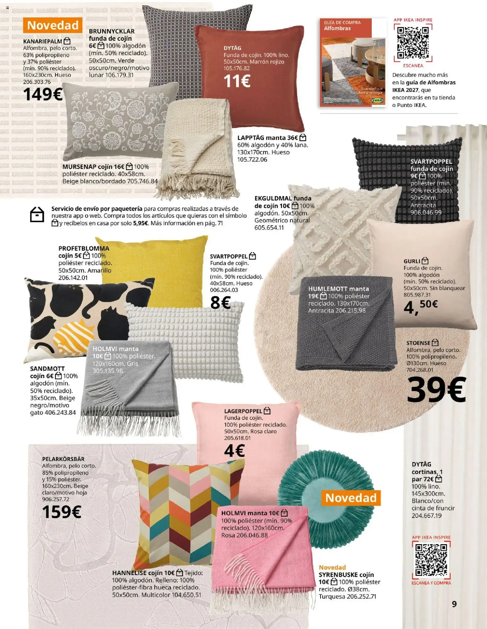 Catálogo de IKEA - Accesorios y decoración del 01/09/2026 1 de septiembre al 31 de enero 2027 - Página 9