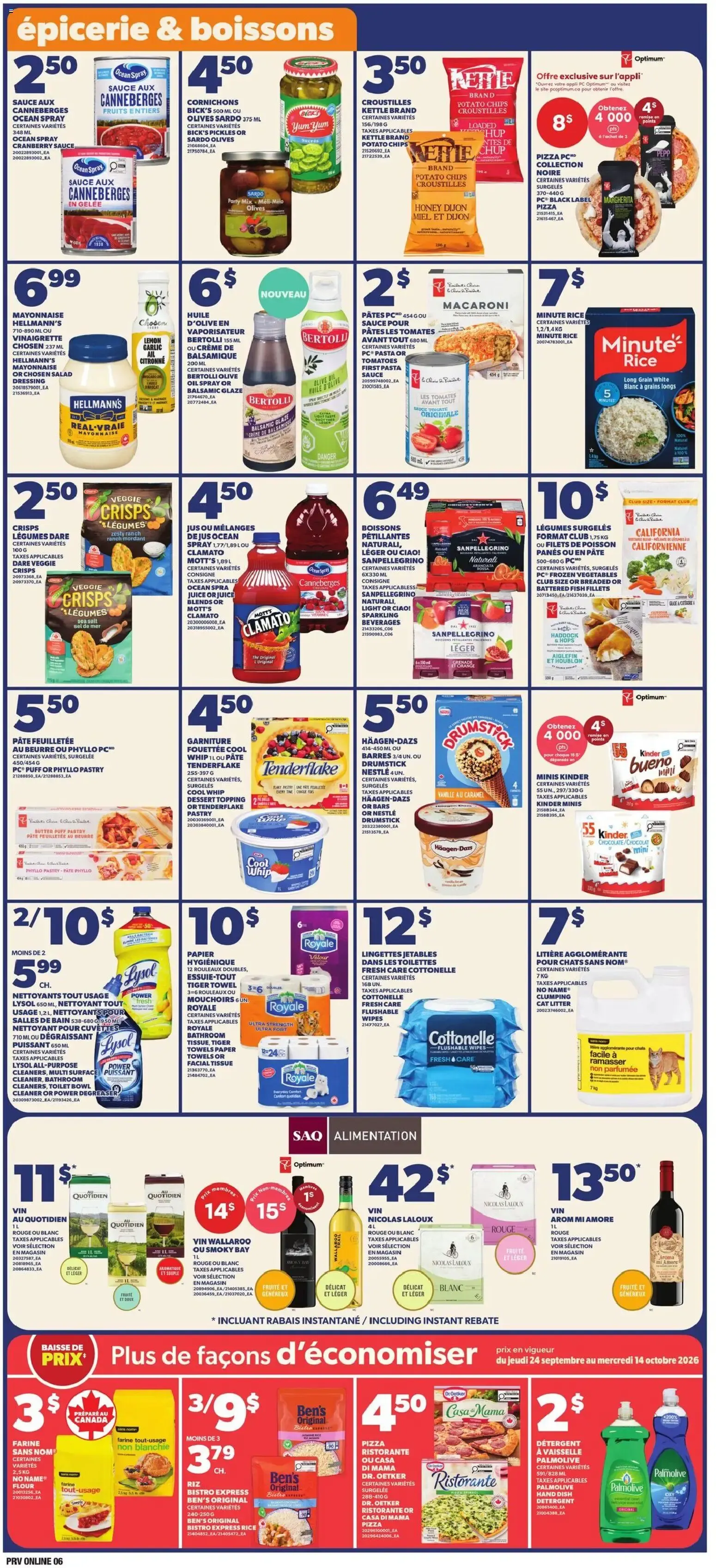 Provigo weekly flyer / circulaire from Oct 8, 2026 > weekly specials & deals from October 8 to October 14 2026 - flyer page 7