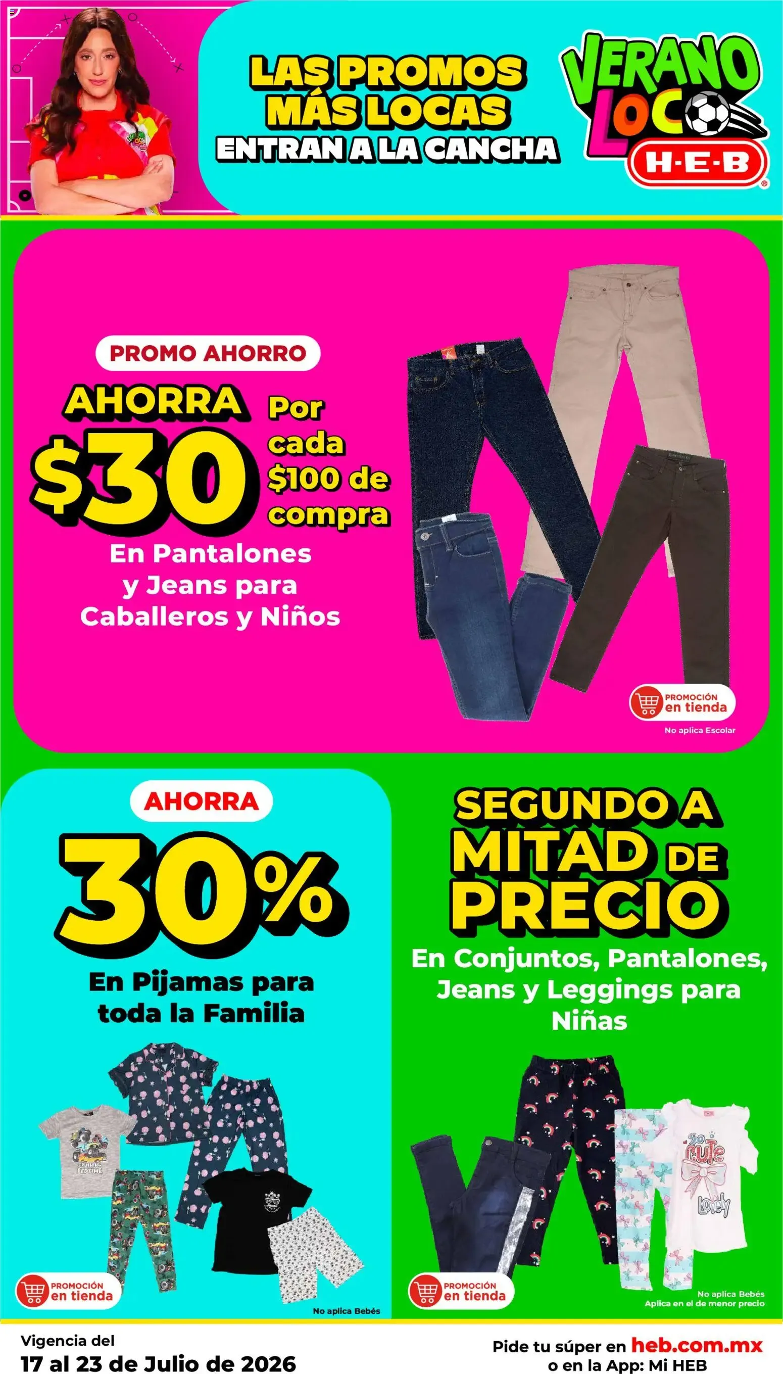 Catálogo de H-E-B: Las Promos Más Locas Entran a la Cancha - Verano Loco 17 de julio al 23 de julio 2026 - Pagina 19