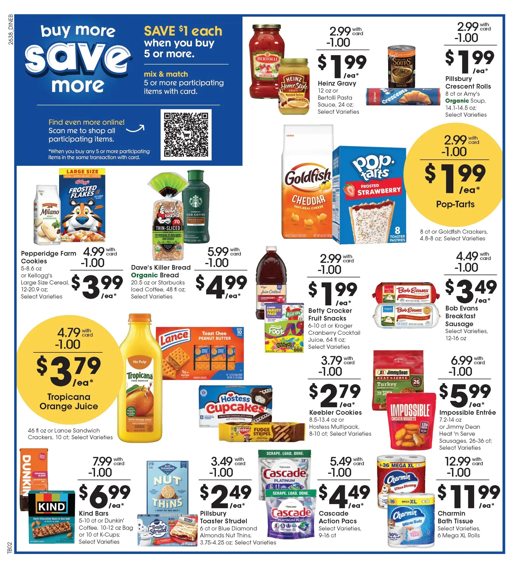 Weekly promotion Current Baker's leaflet valid from Wednesday 10/21/2026 to Tuesday 10/27/2026 spanning from October 21 to October 27 2026 - Page 4 for Catalogue 365