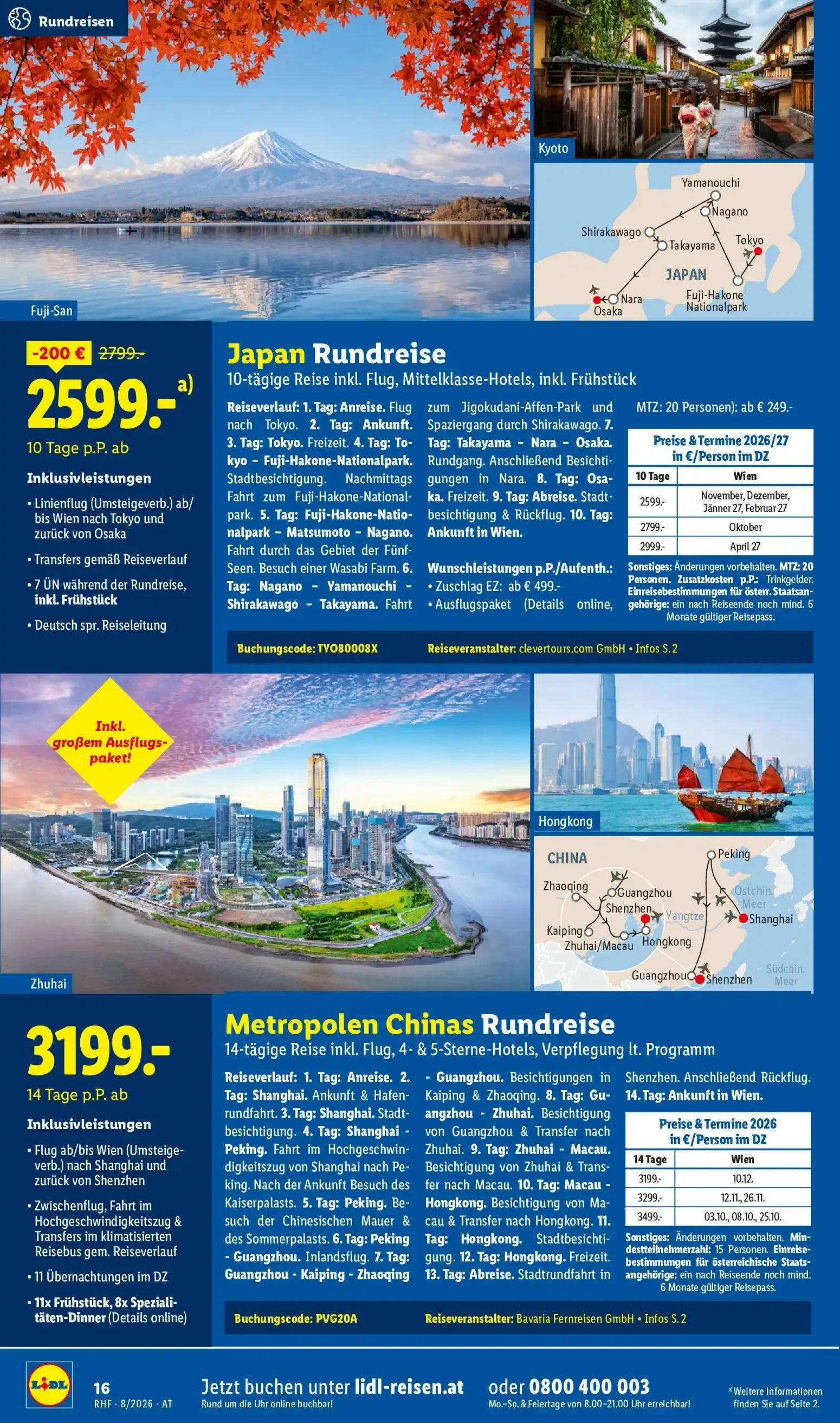 Lidl Reisen - Traumurlaub & Winter-Special Disneyland von 29. Juli bis 31. August 2026 - Flugblätt seite  16