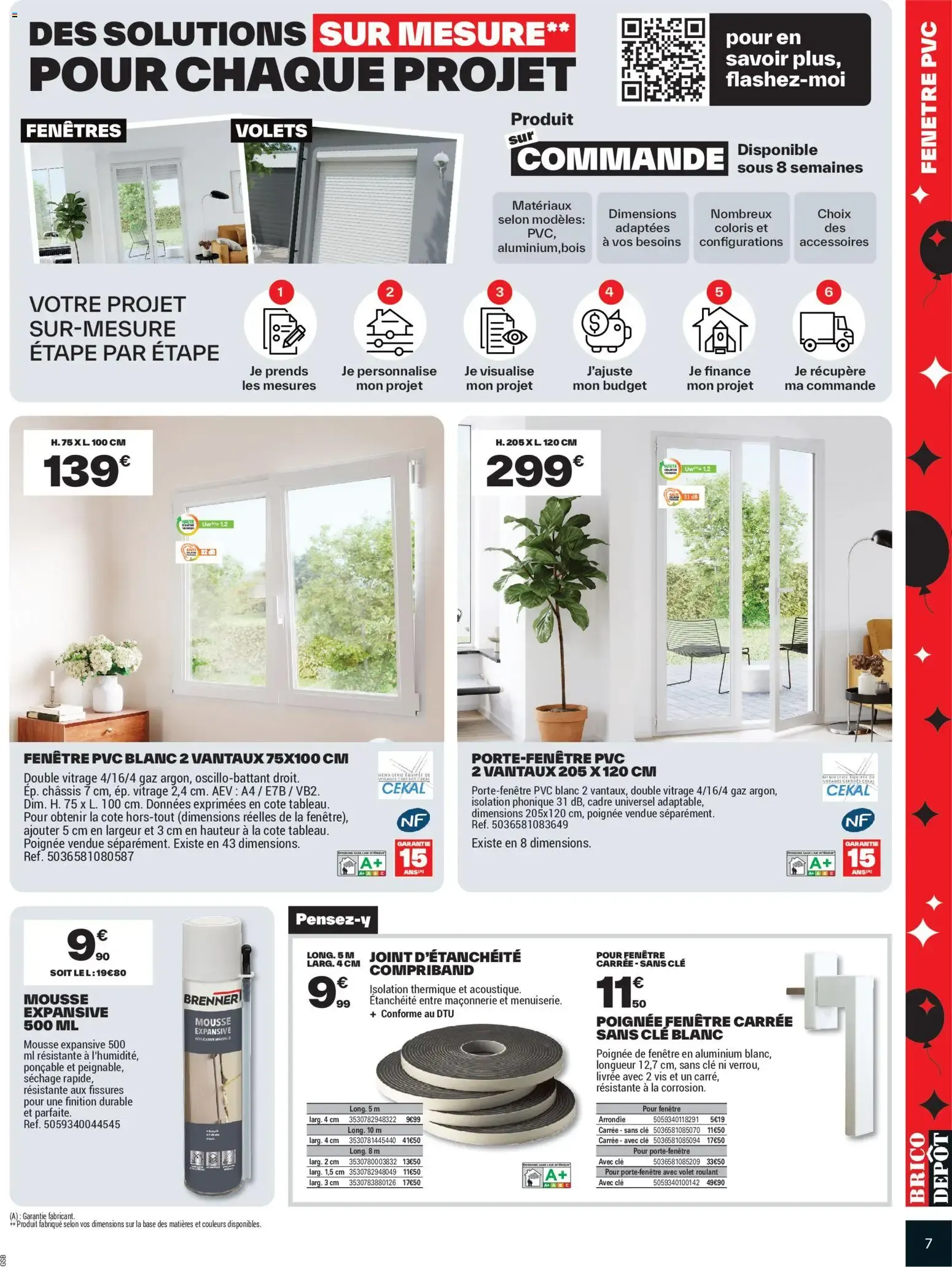 Brico Dépôt - l'anniv à prix dépôt à partir du 16/10/2026 - promo en ligne du 16 octobre au 29 octobre 2026 - Catalogue page 7