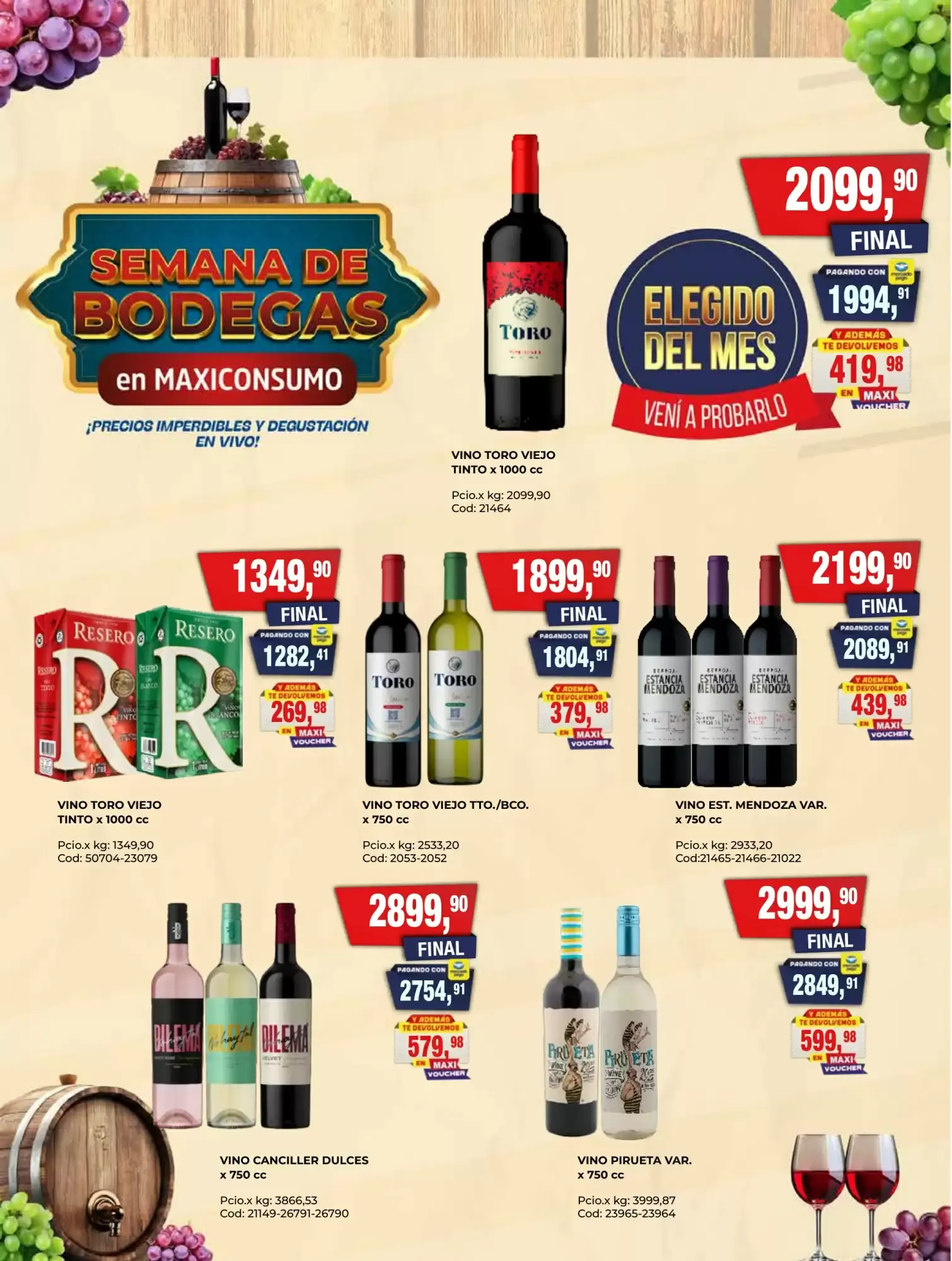 Ofertas de Ofertas Maxiconsumo 22 de junio al 28 de junio 2026 - Página 22 del catálogo