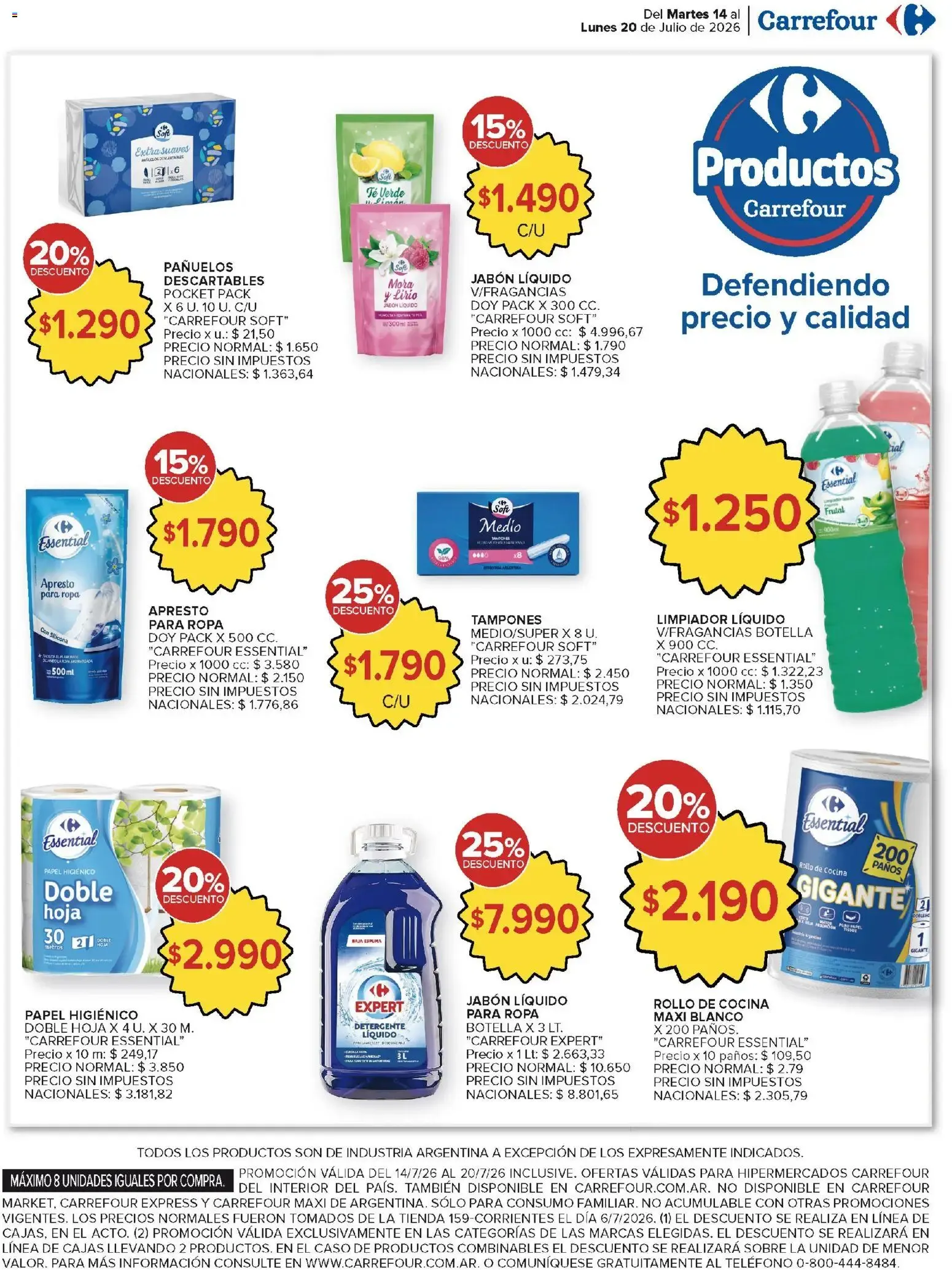 Ofertas de Carrefour ofertas || del 14/07/2026 - 20/07/2026 || Promociones 14 de julio al 20 de julio 2026 - Página 17 del catálogo