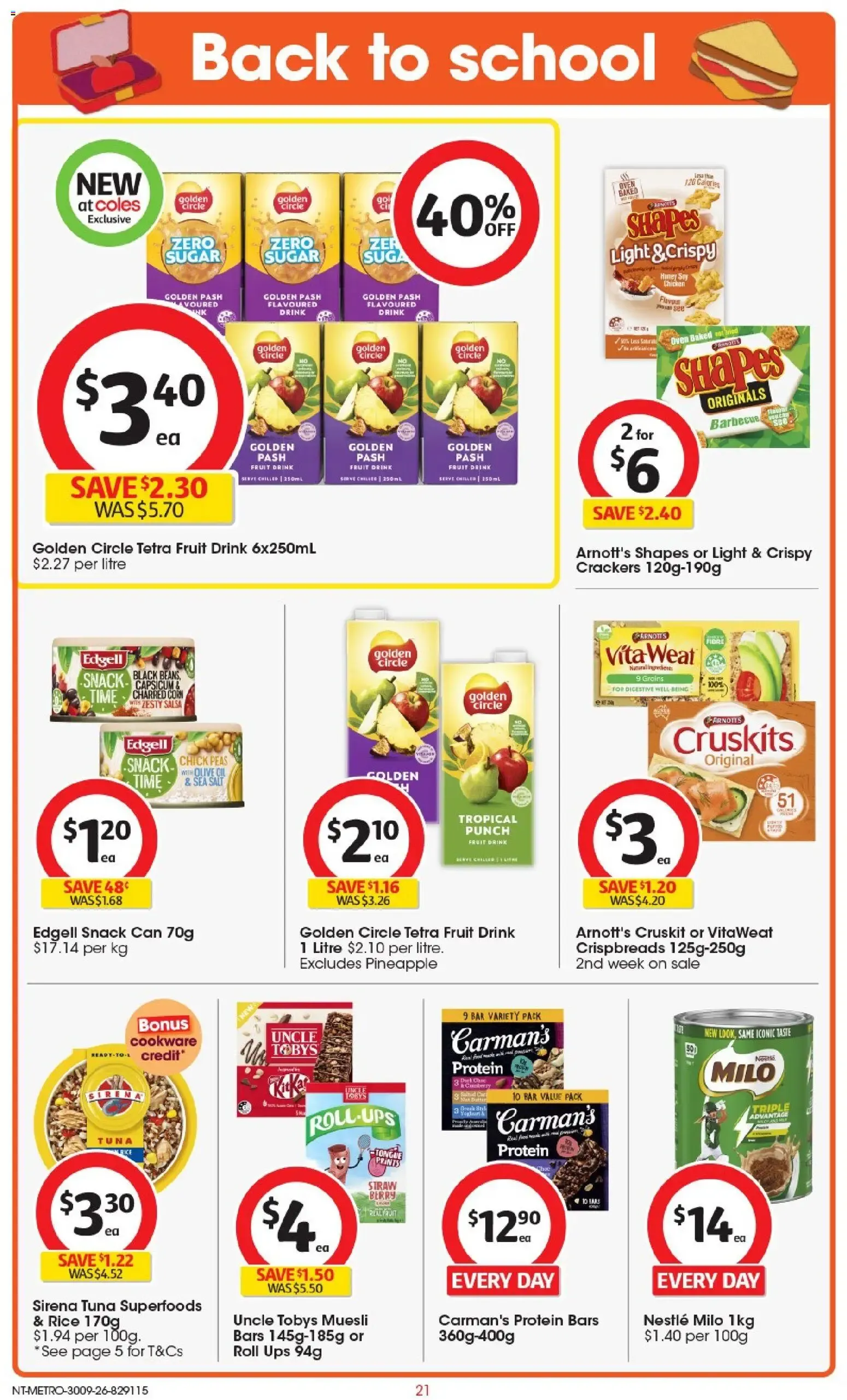 Coles catalogue valid from 30/09/2026 > Online Australia - Catalogue valid from 30 September to 6 October 2026 - page 21