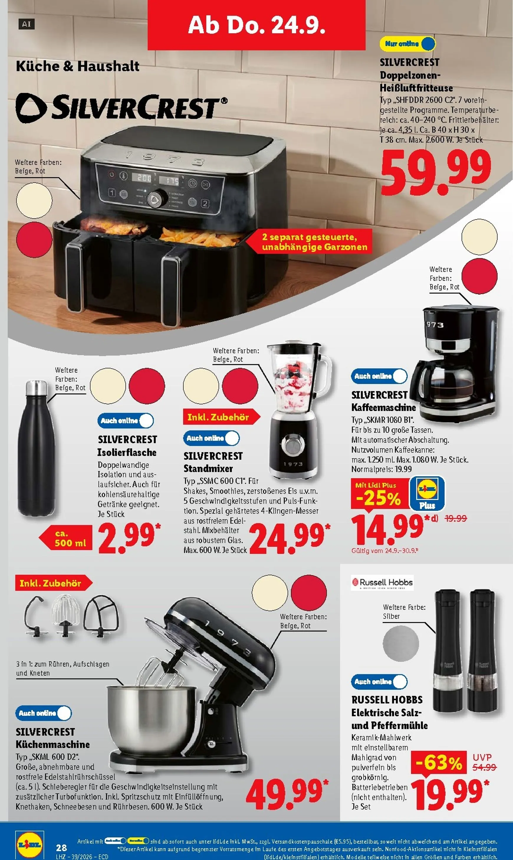 Lidl Prospekt nächste Woche – von Montag 21.09.2026 bis Samstag 26.09.2026 von 21. September bis 26. September 2026 - Prospekt seite 43