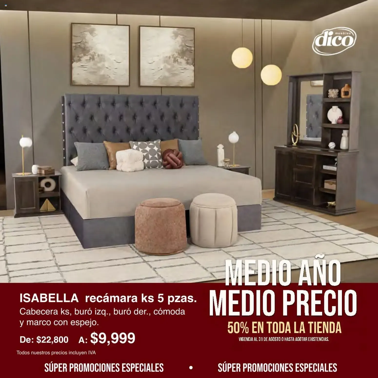 Catálogo de Muebles Dico catálogo Medio año, medio precio (01/08/2026 - 31/08/2026) - catálogo en línea 1 de agosto al 31 de agosto 2026 - Pagina 15