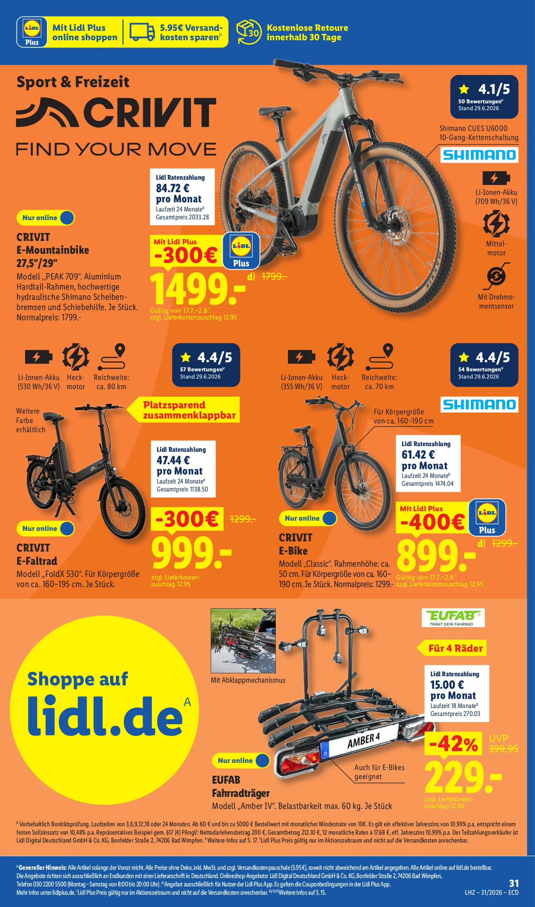 Lidl Prospekt nächste Woche – von Montag 27.07.2026 bis Samstag 01.08.2026 von 27. Juli bis 1. August 2026 - Prospekt seite 25
