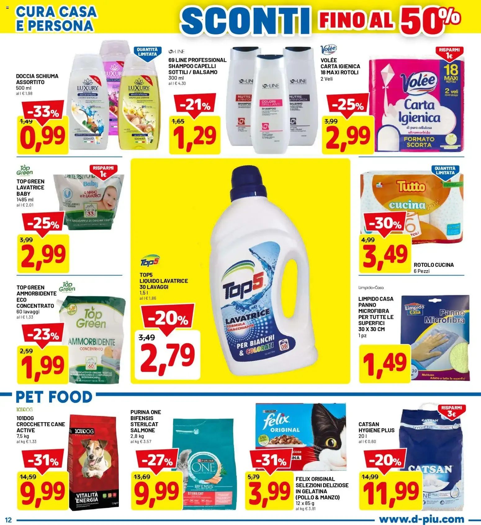 Nuovo D Più volantino dal 06/07/2026 > offerte anteprima 🛍️ da 6 luglio a 19 luglio di 2026 - Pagina del volantino 12