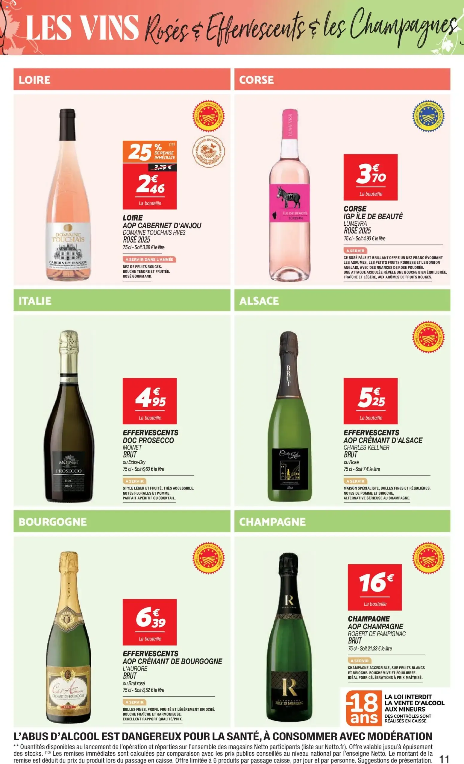 Netto Foire aux Vins d'automne du 8 septembre au 28 septembre 2026 - Catalogue page 11