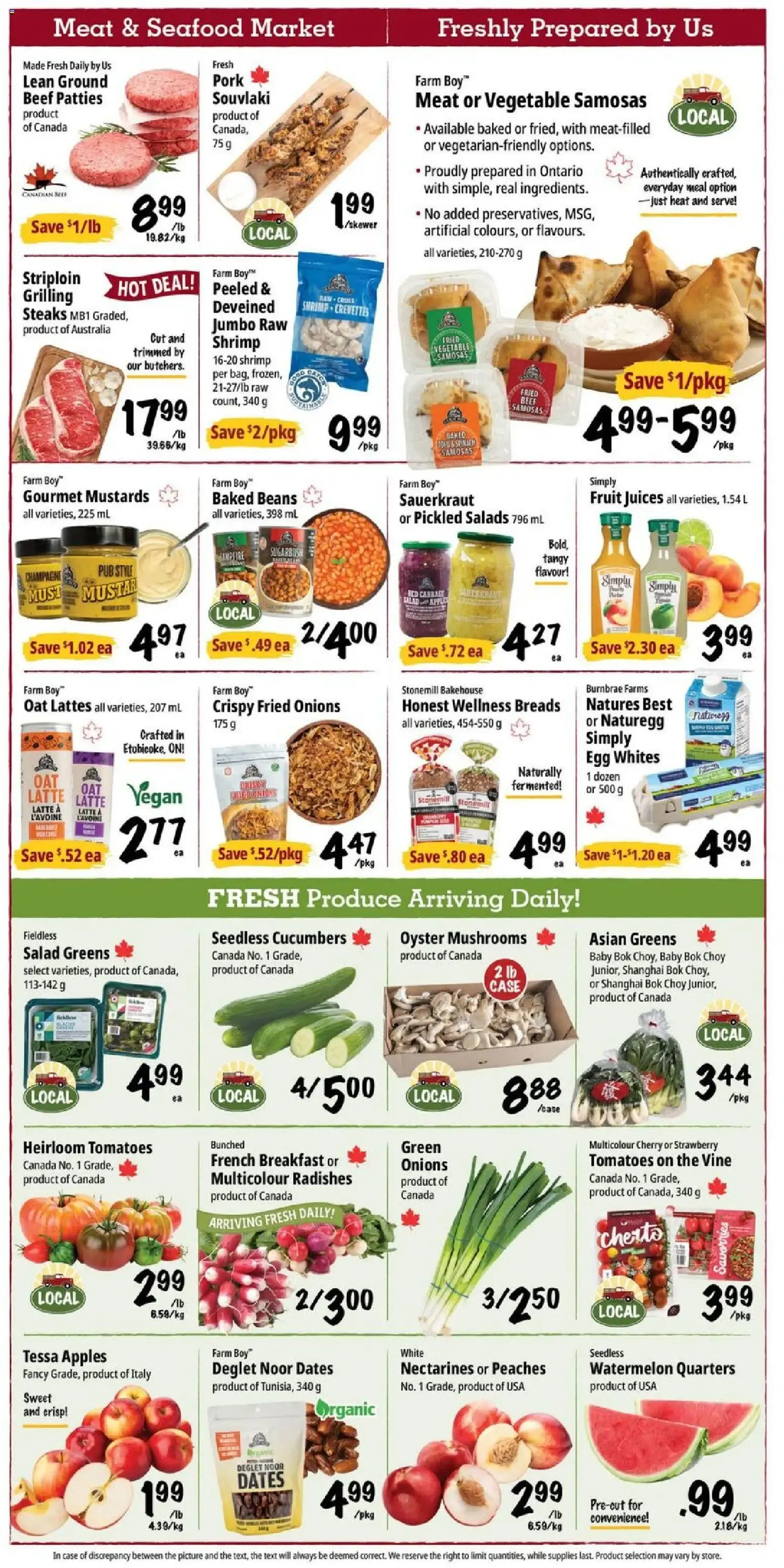 Farm Boy weekly flyer / circulaire from Jul 2, 2026 > weekly specials & deals from July 2 to July 8 2026 - flyer page 2