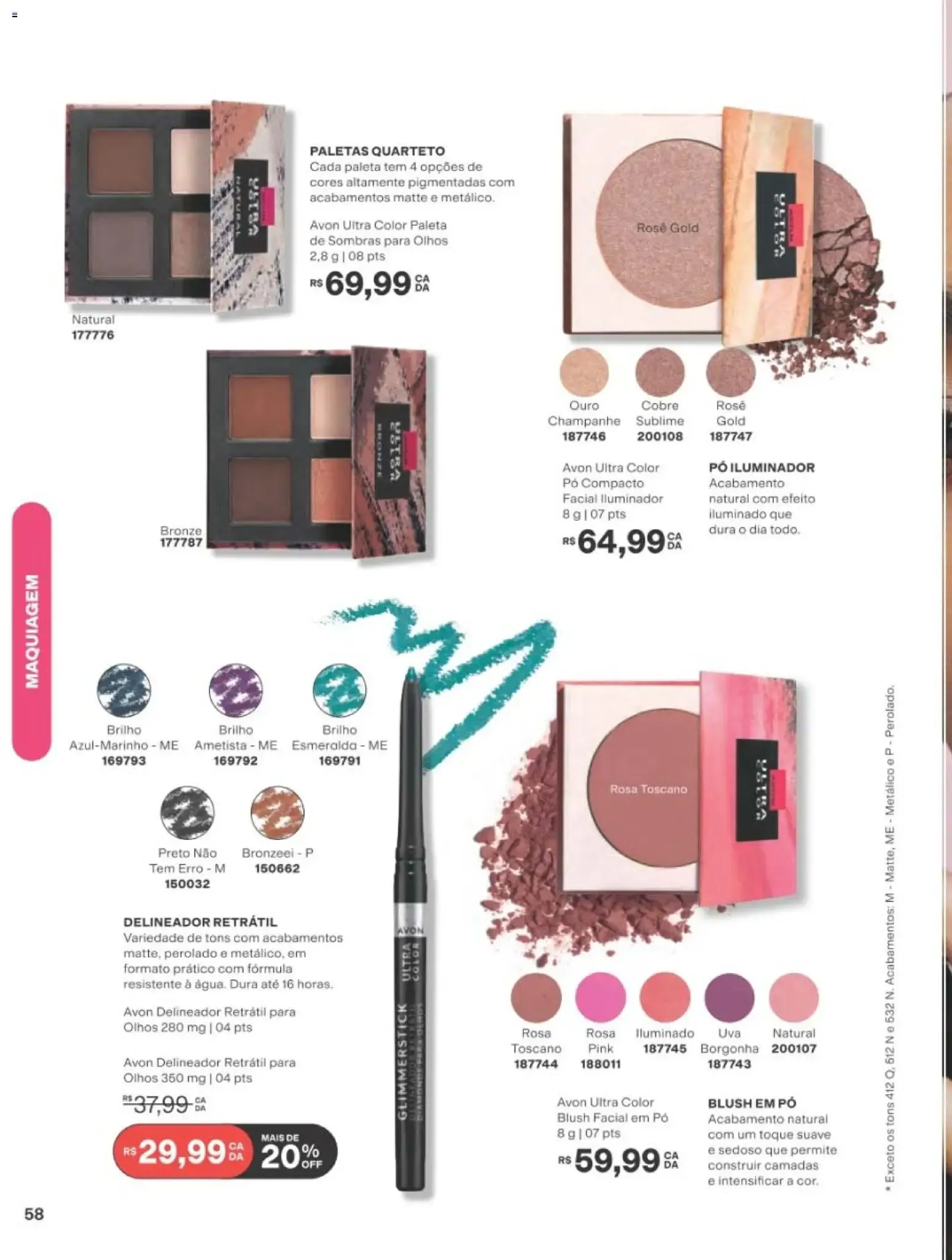 Encarte de Avon - Novo Sérum Lip Gloss - Ciclo 15/2026 21 de setembro até 12 de outubro 2026 - Pagina 58