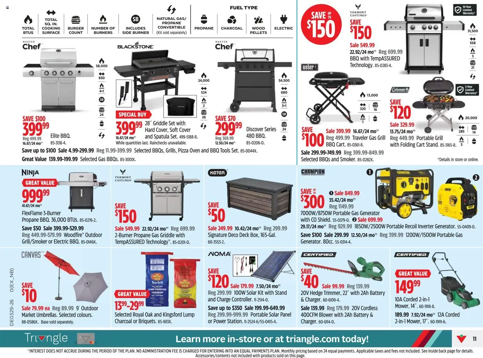 Canadian Tire weekly flyer from Jul 16, 2026 > weekly specials & deals from July 16 to July 22 2026 - flyer page 11