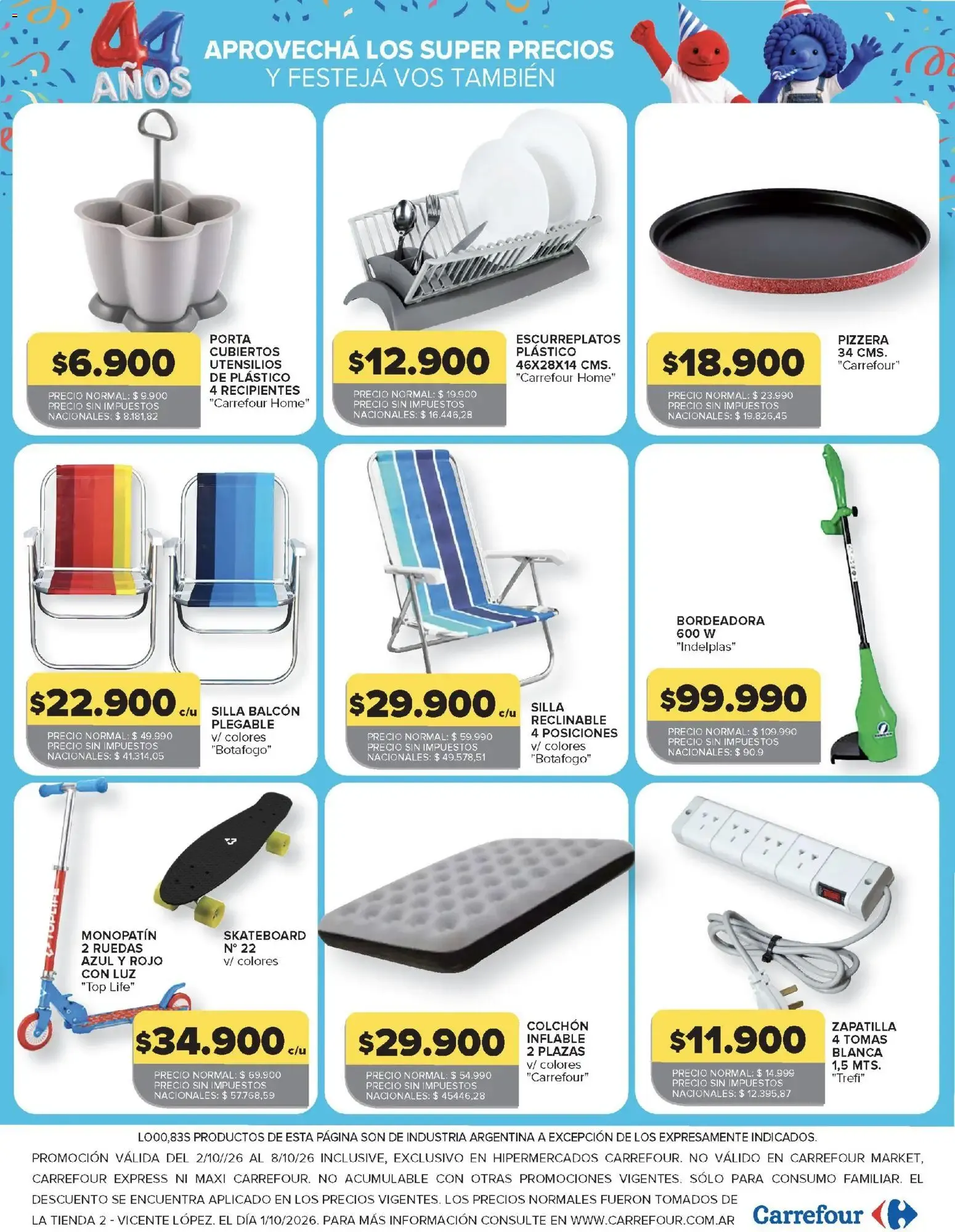 Ofertas de Carrefour - 1.ª semana de festejos y Súper Precios 2 de octubre al 8 de octubre 2026 - Página 28 del catálogo