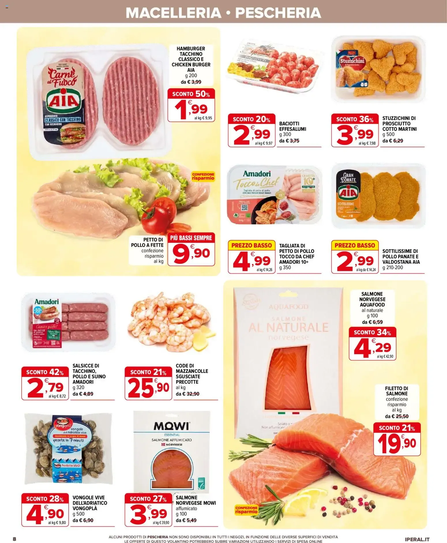 Iperal Supermercati - Affari a 1, 2, 3 Euro da 14 ottobre a 27 ottobre di 2026 - Pagina del volantino 8