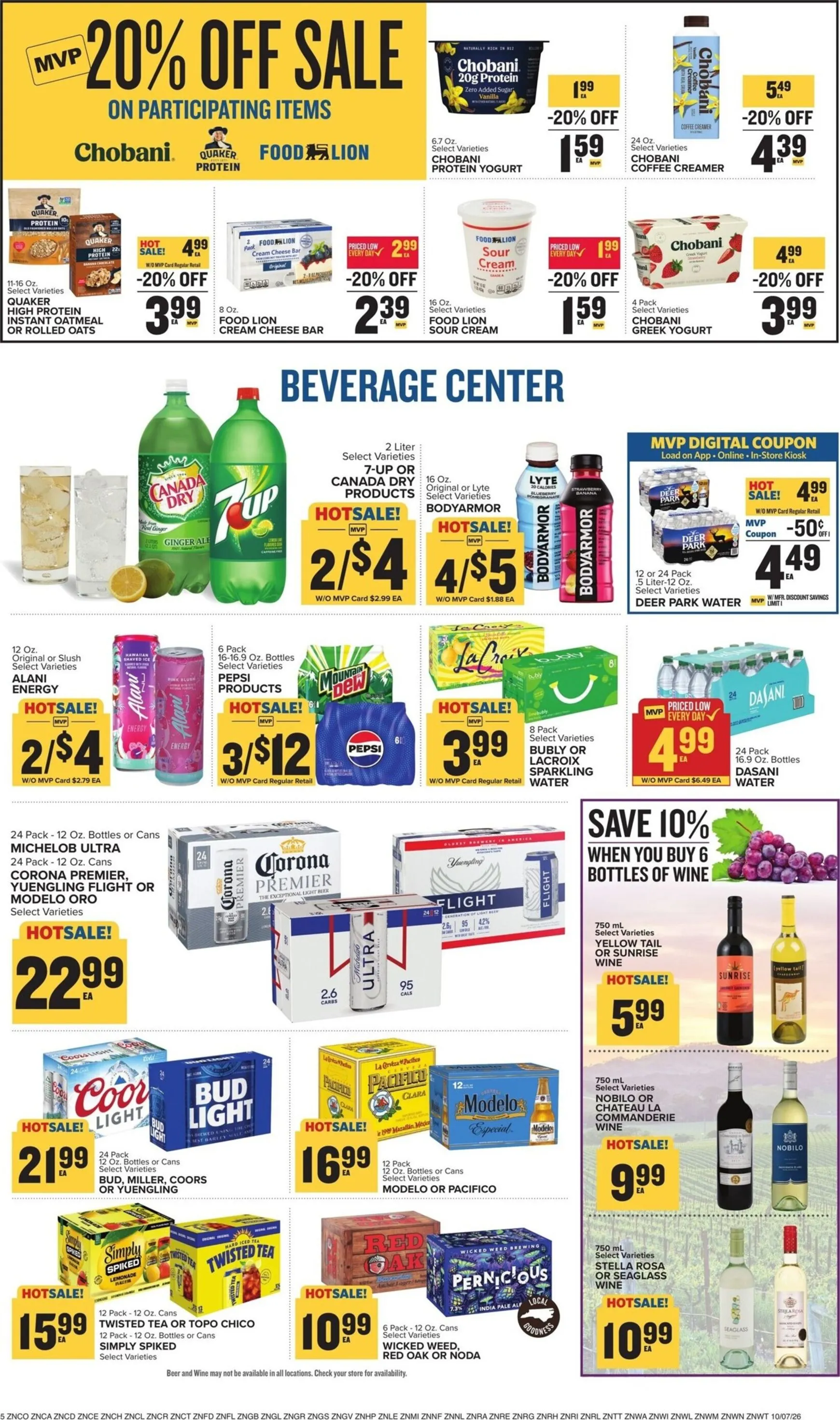 Weekly ad YOUR BEST SAVINGS start here from October 7 to October 13 2026 - Page 9