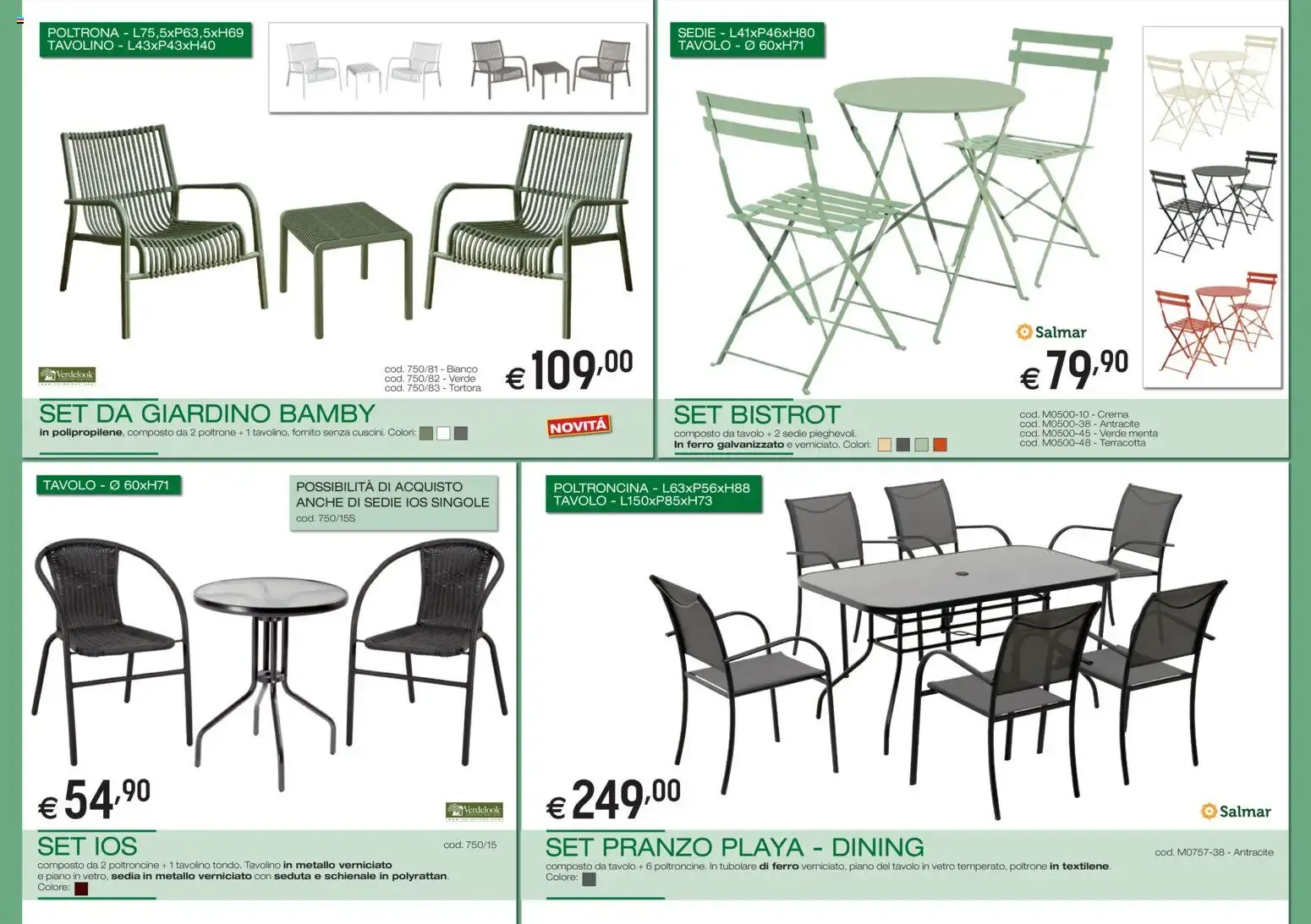 Set Varenna - Arredo Giardino da 5 marzo a 31 agosto di 2026 - Pagina del volantino 3