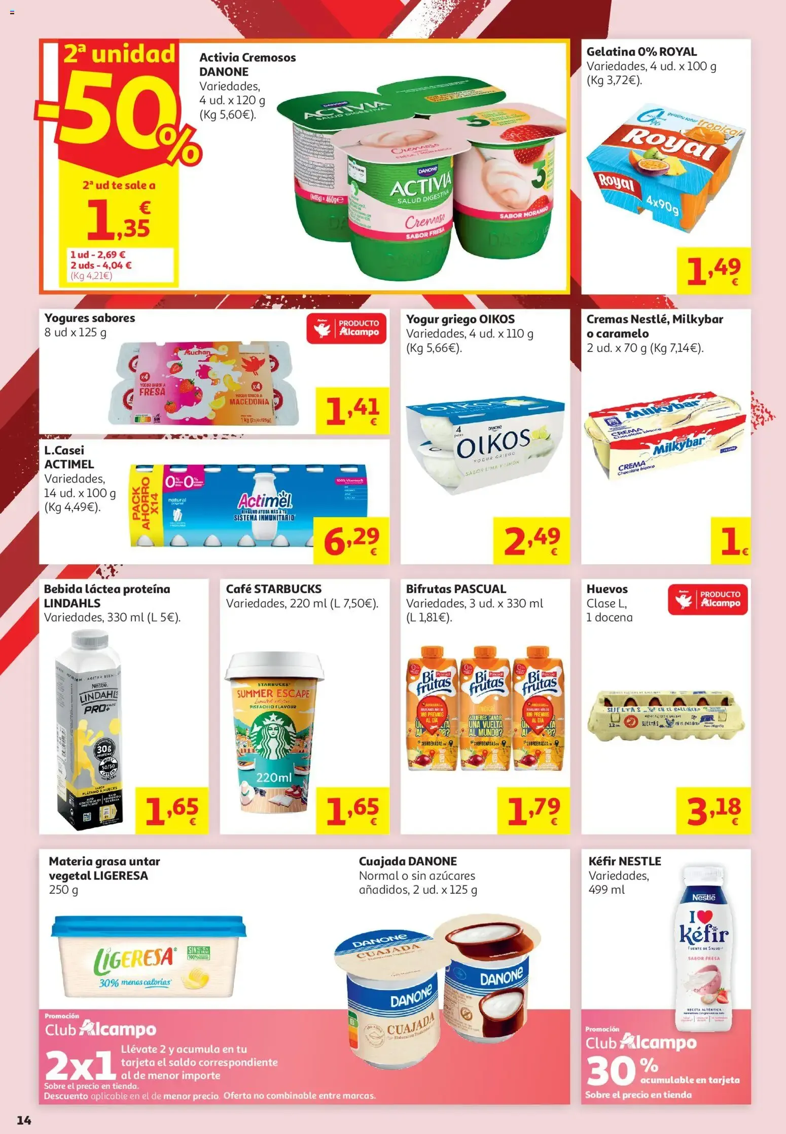 Catálogo de Alcampo Aniversario - ¡El Partido del Ahorro! 16 de junio al 29 de junio 2026 - Página 14