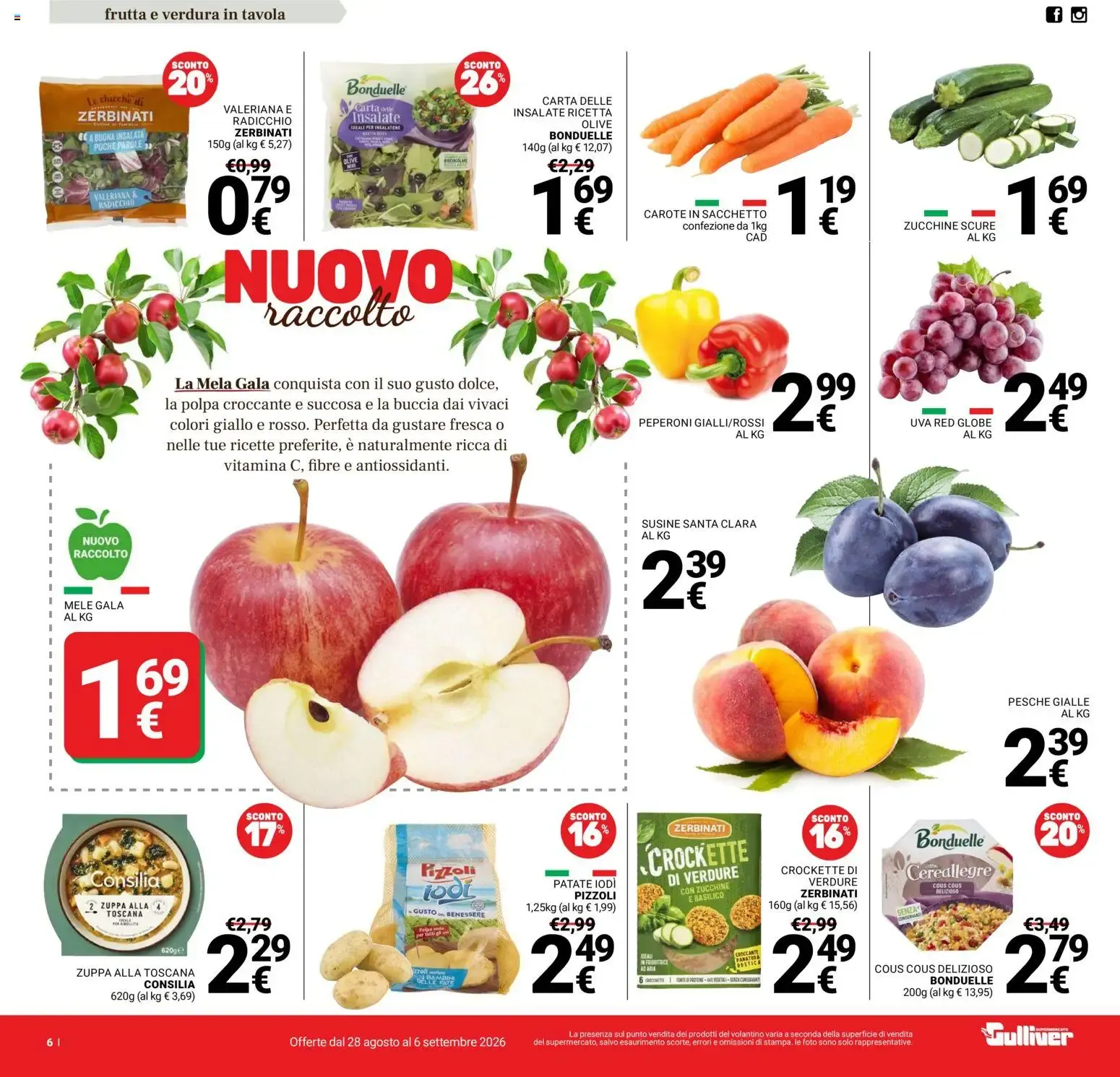 Nuovo Gulliver volantino dal 28/08/2026 > offerte anteprima 🛍️ da 28 agosto a 6 settembre di 2026 - Pagina del volantino 6