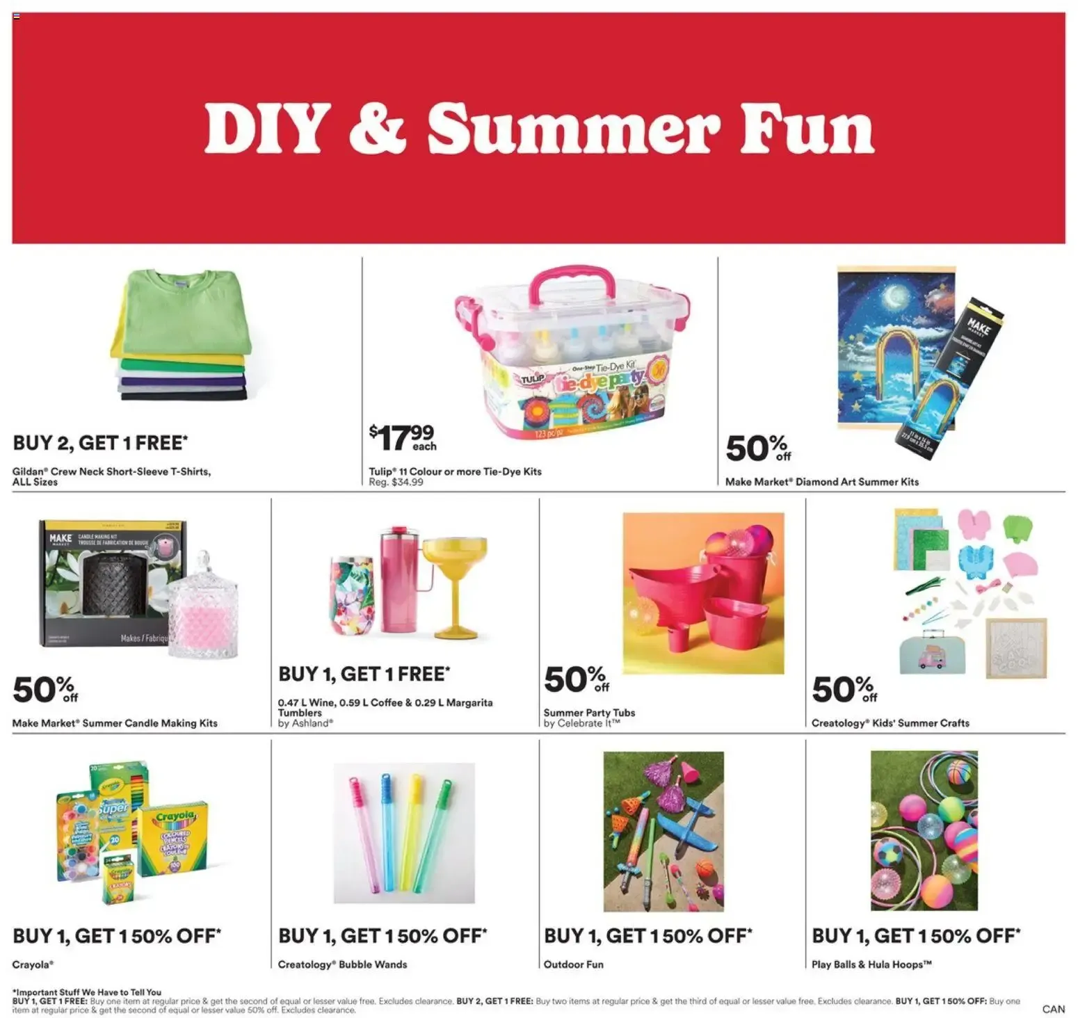 Michaels: Screen-Free Summer Savings from June 26 to July 2 2026 - flyer page 3