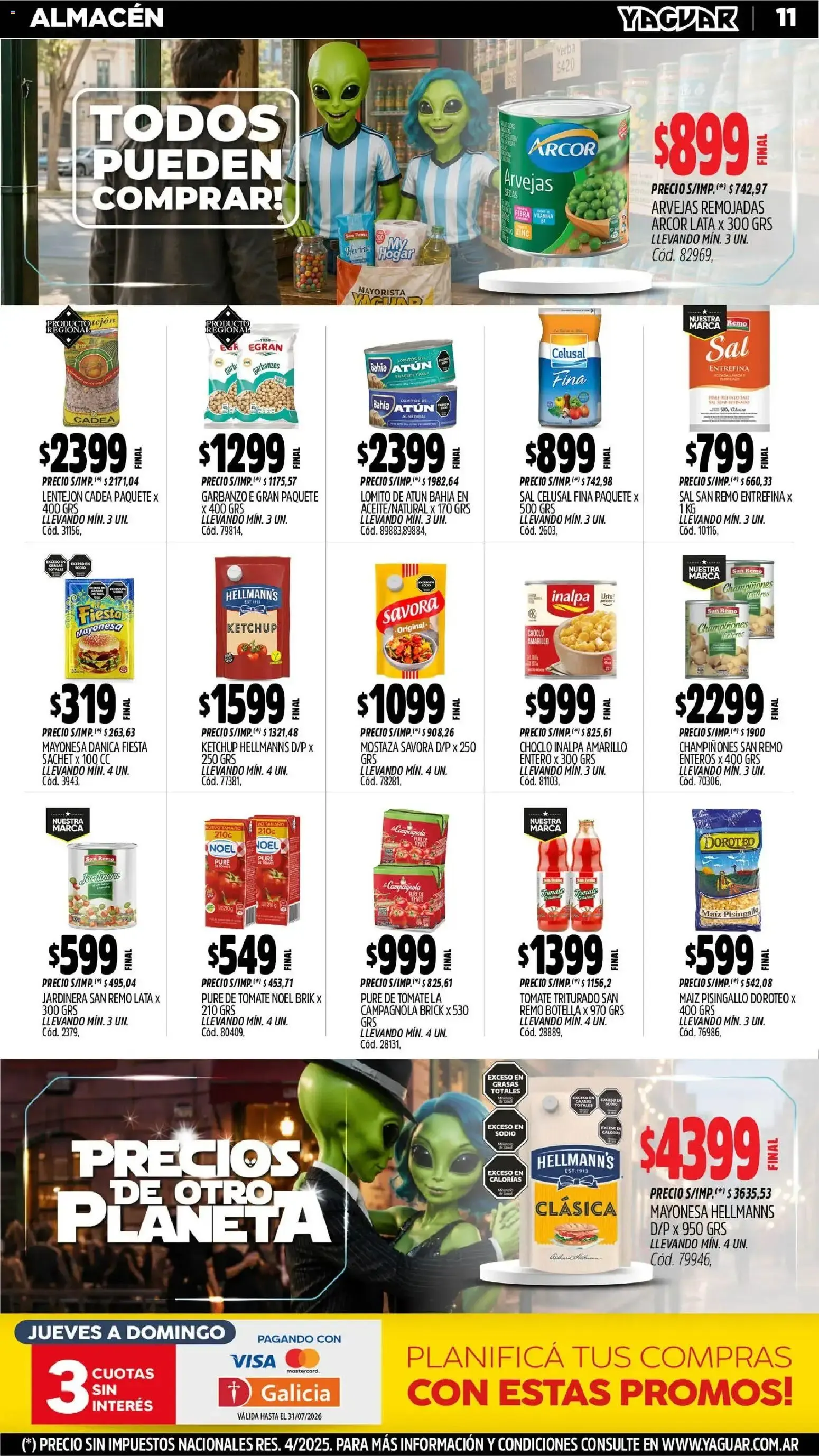 Ofertas de Yaguar - Oferta Semanal Neuquen del 29/06/2026 - 05/07/2026 29 de junio al 5 de julio 2026 - Página 12 del catálogo