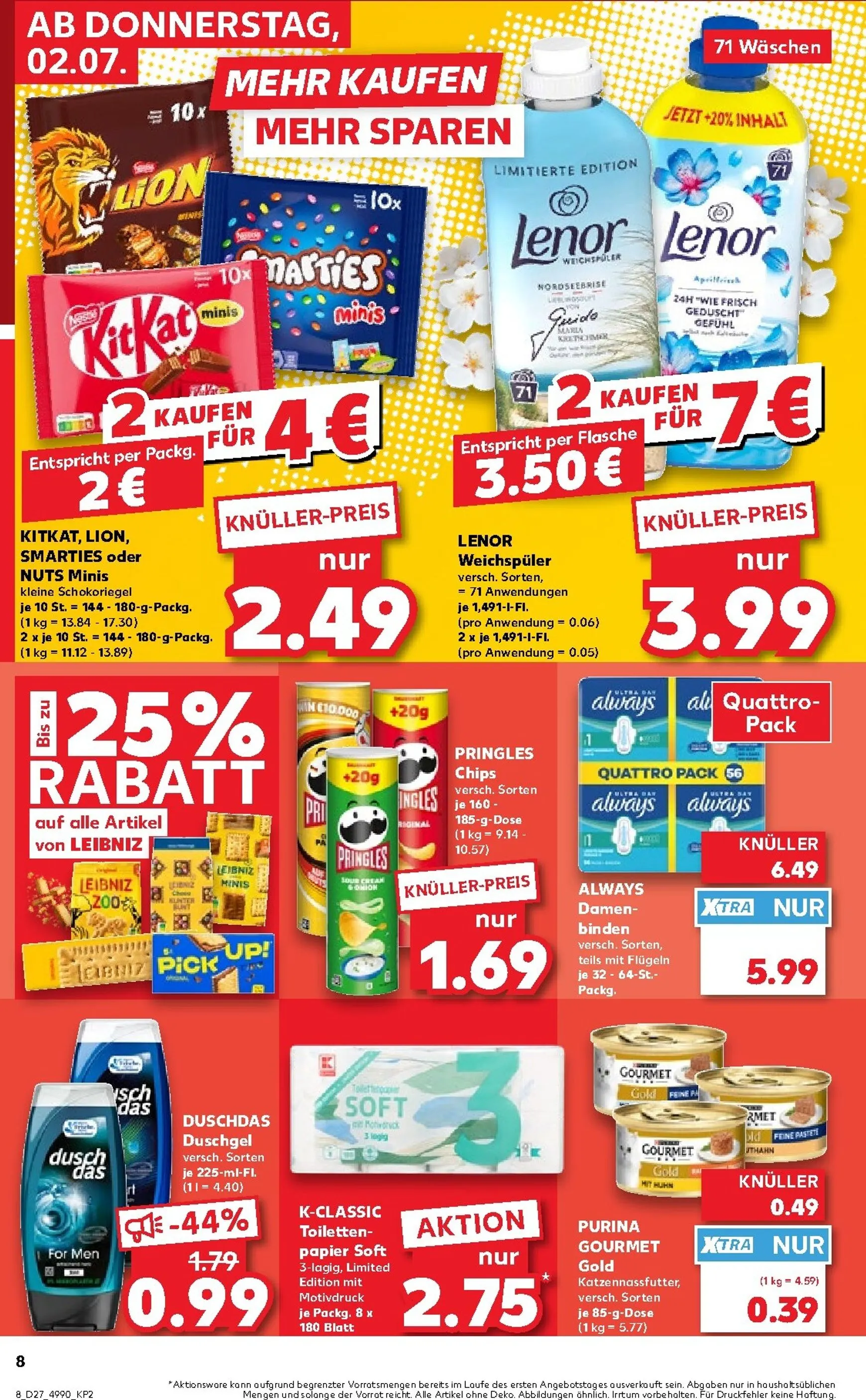 Kaufland Prospekt nächste Woche – von Donnerstag 02.07.2026 bis Mittwoch 08.07.2026 von 2. Juli bis 8. Juli 2026 - Prospekt seite 9