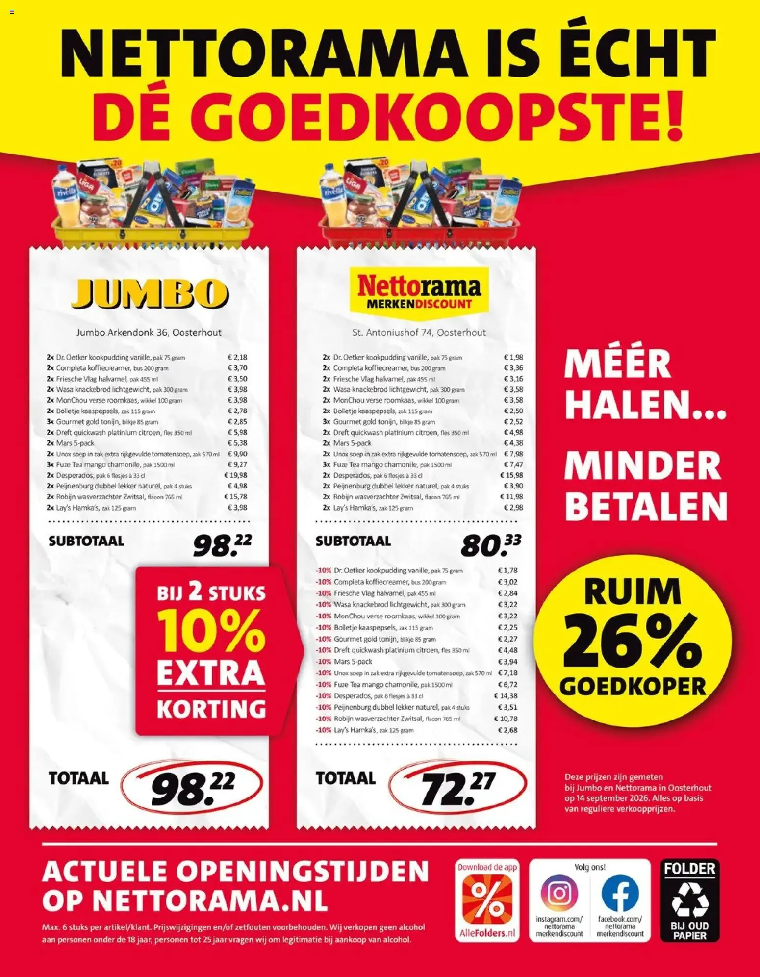 Nettorama folder vanaf 28-09-2026 -- NIEUWE van 28 september tot 4 oktober 2026 - Folder pagina 39