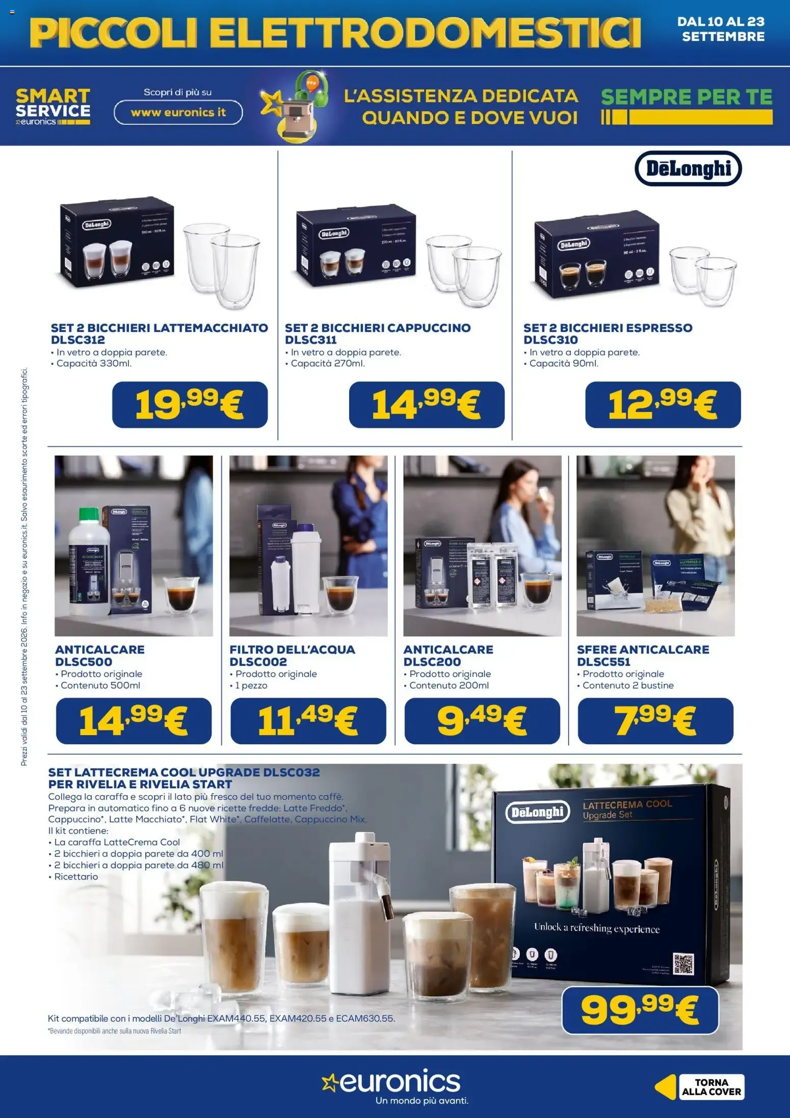 Nuovo Euronics volantino Piccoli Elettrodomestici dal 10/09/2026 > offerte anteprima 🛍️ da 10 settembre a 23 settembre di 2026 - Pagina del volantino 7