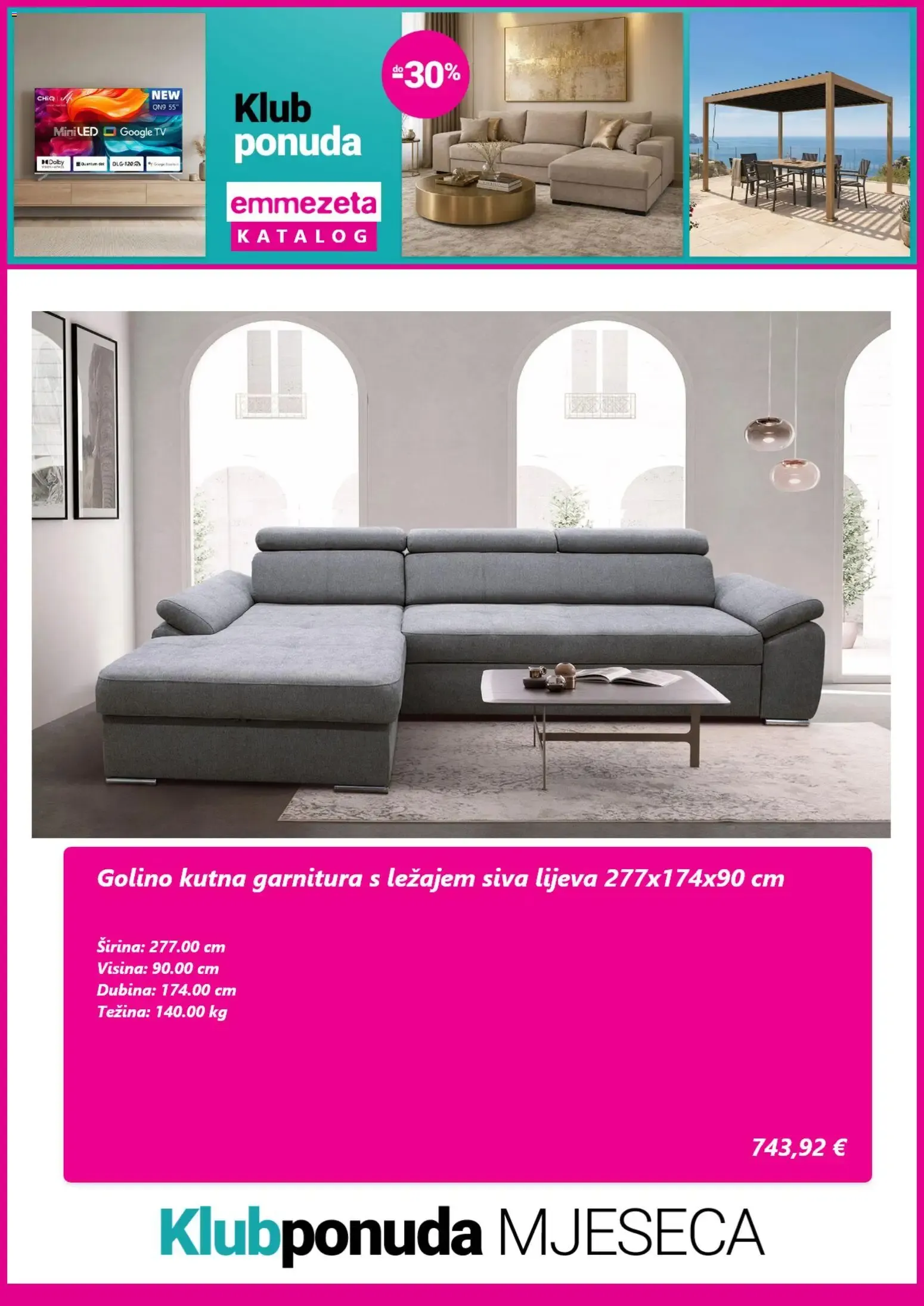 Katalog Emmezeta Katalog: Klub ponuda (ChiQ MiniLED Google TV) od 14. srpnja do 31. srpnja 2026. - Pregled Stranica 5