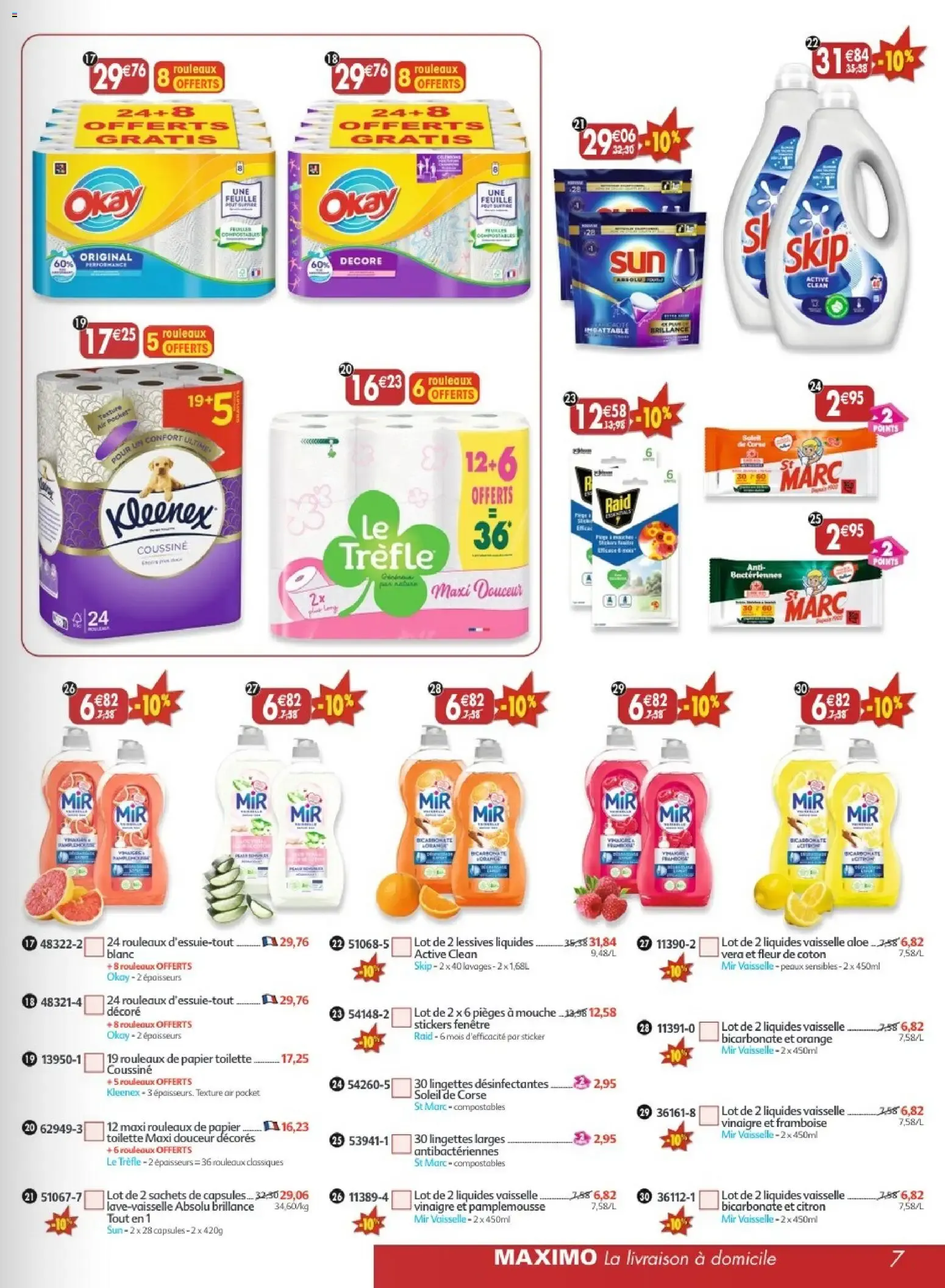 Maximo L'ÉPICERIE à domicile - Août 2026 du 17 juillet au 23 août 2026 - Catalogue page 7