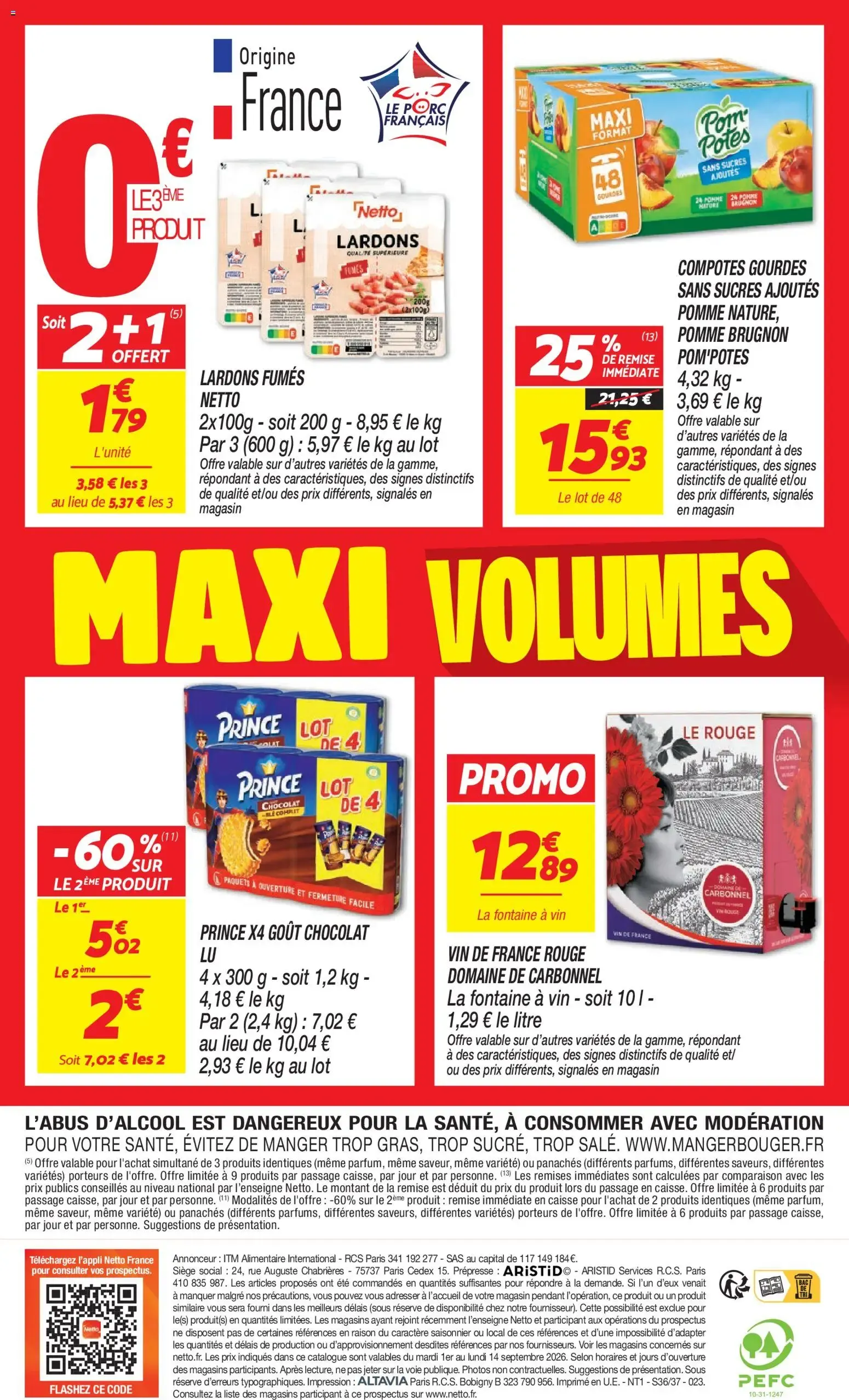 Netto catalogue à partir du 01/09/2026 - promo en ligne du 1 septembre au 14 septembre 2026 - Catalogue page 12