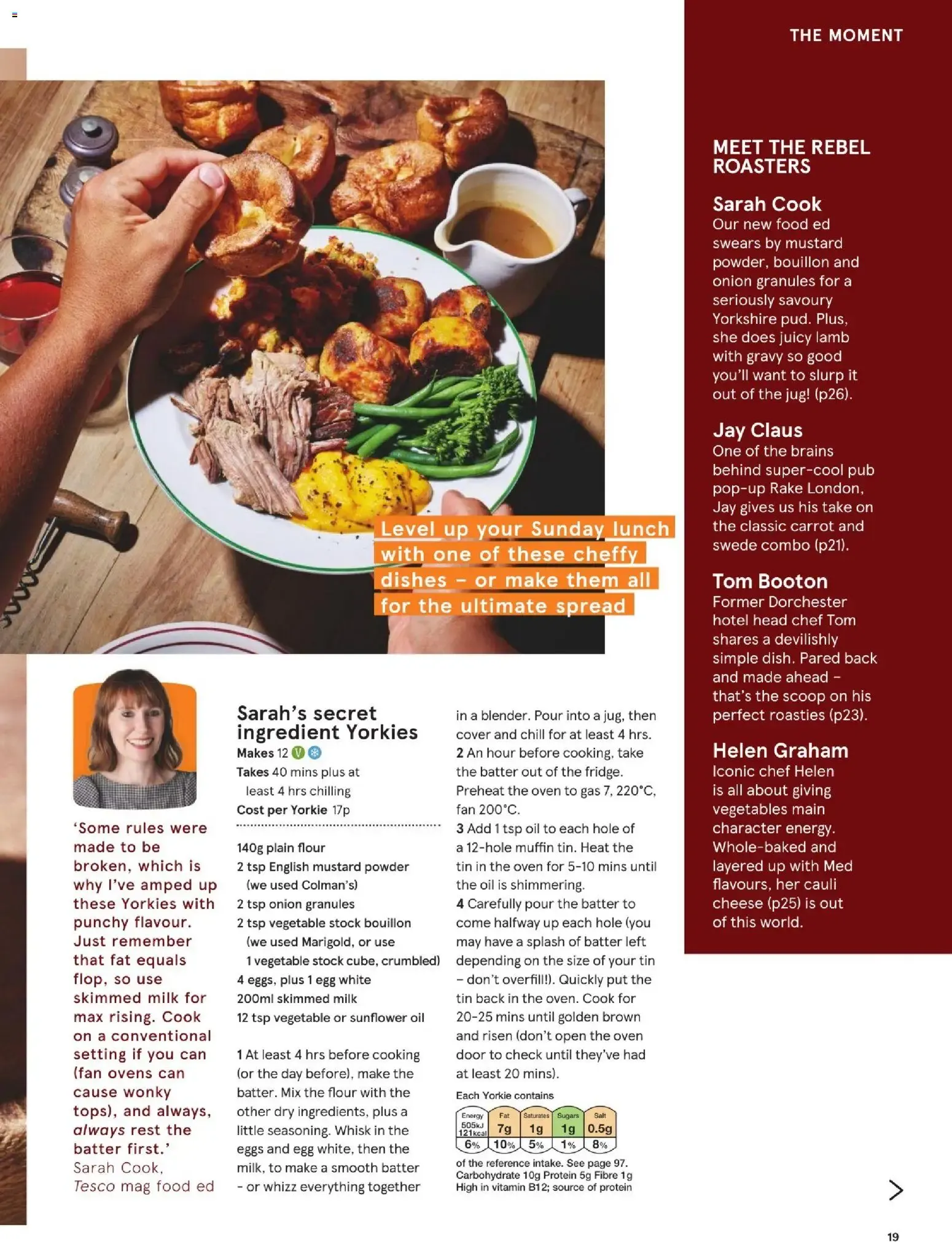 Tesco Magazine October 2026 (01/10/2026 - 31/10/2026) - Offers Online from 1 October to 31 October 2026 - Catalogue Page 19