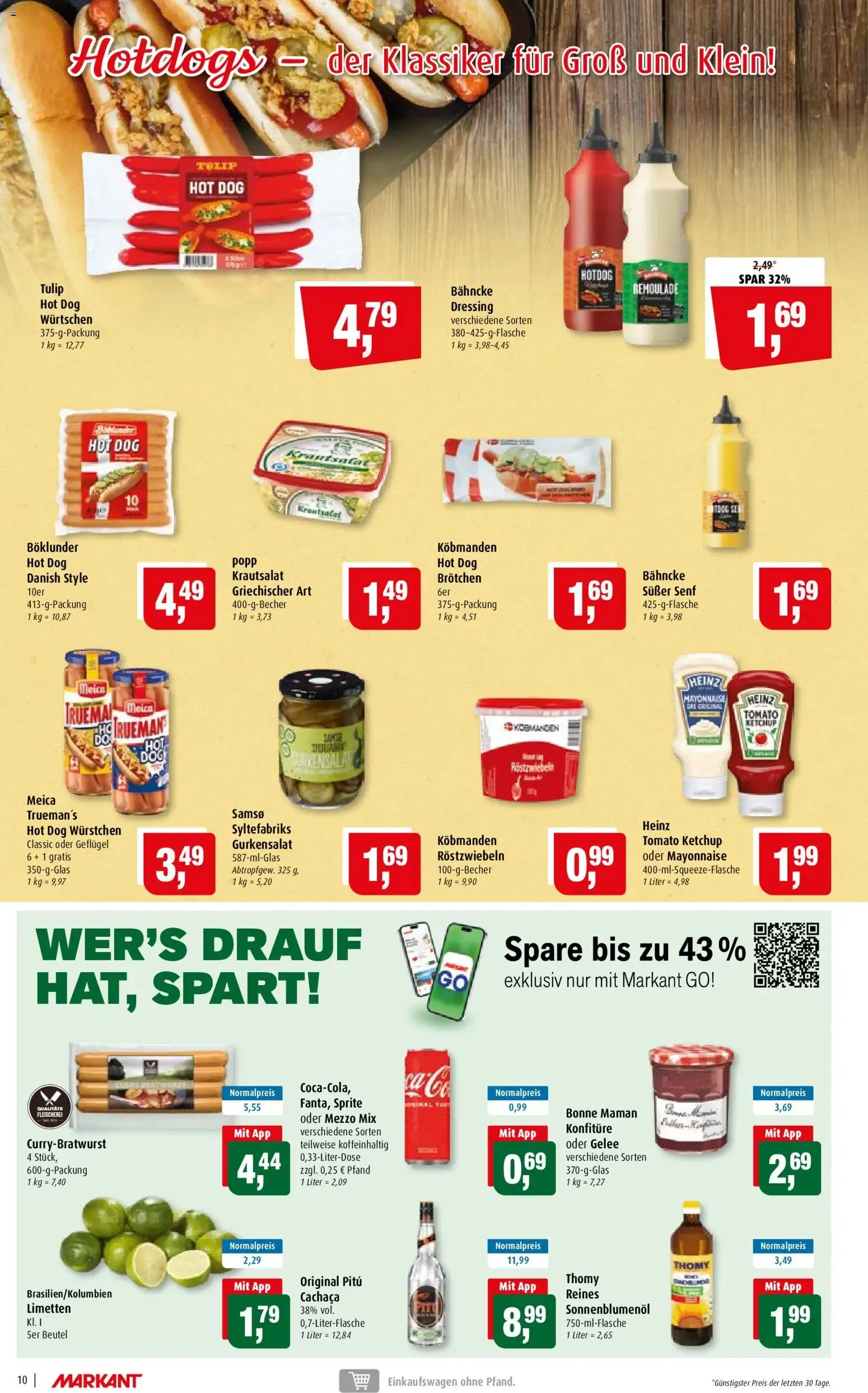 Markant Prospekt (ab 20.07.2026) zum Blättern von 20. Juli bis 25. Juli 2026 - Prospekt seite 10