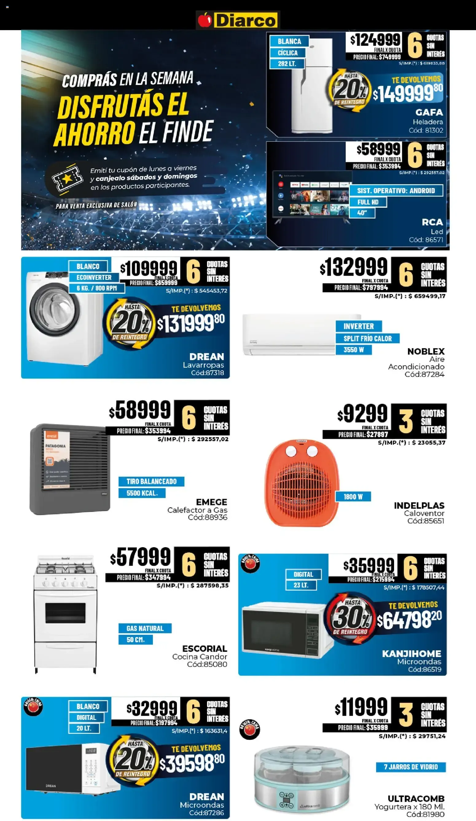 Ofertas de Diarco - Ahorros Mundiales 22 de junio al 26 de junio 2026 - Página 18 del catálogo