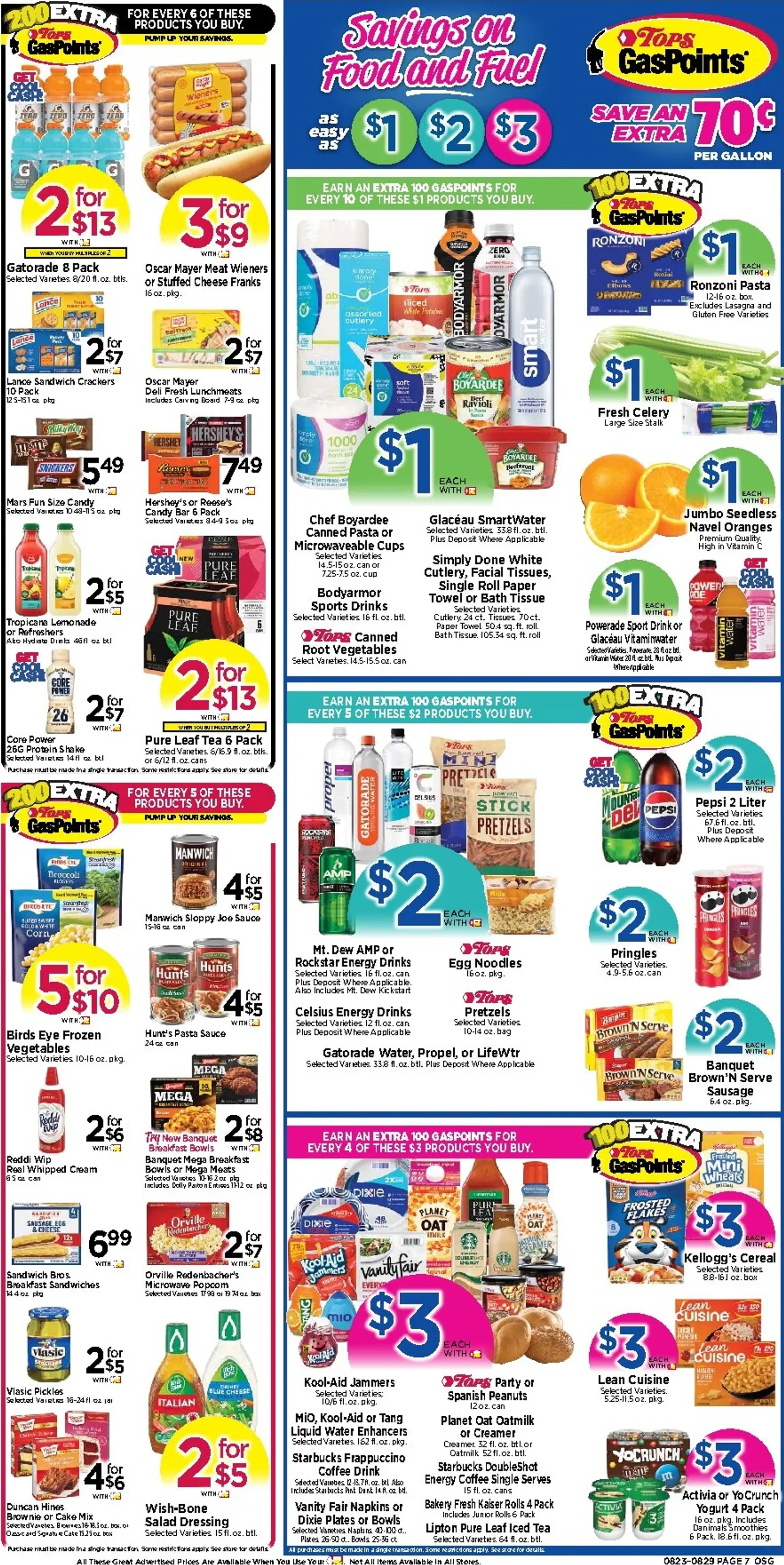 Weekly ad Current Tops Markets leaflet valid from Sunday 08/23/2026 to Saturday 08/29/2026 from August 23 to August 29 2026 - Page 7