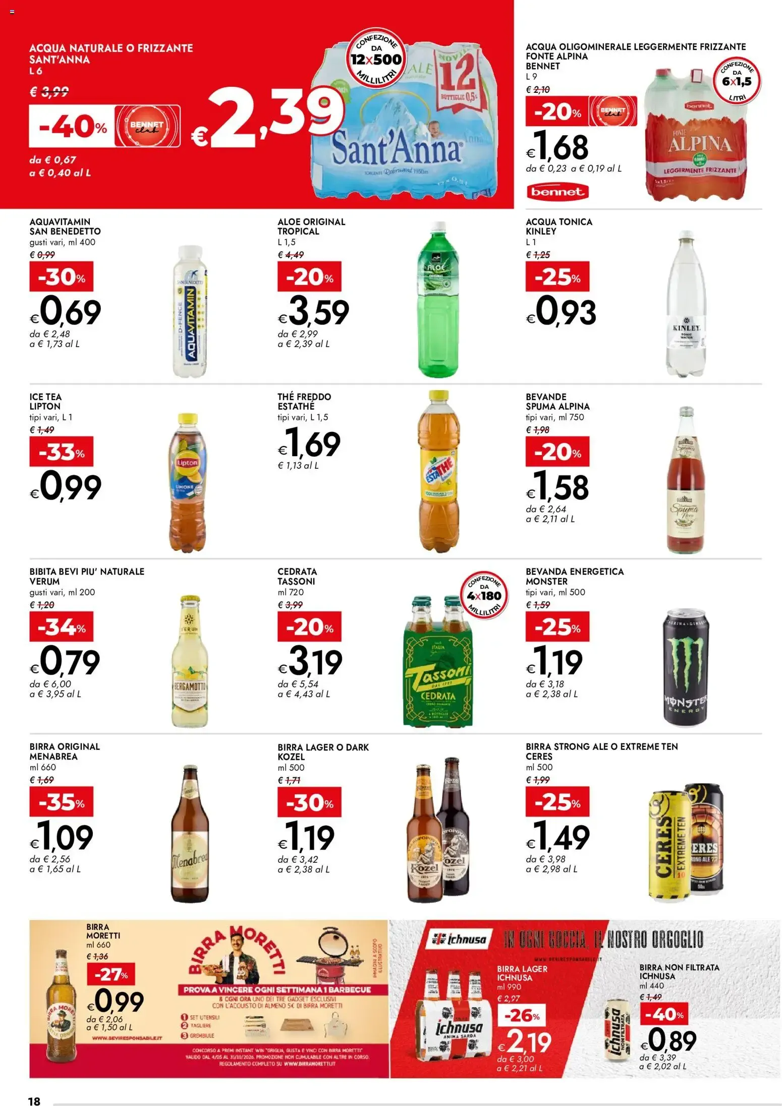 Bennet: Formato Risparmio XXL - Oferta Tonno Rio Mare da 2 luglio a 15 luglio di 2026 - Pagina del volantino 18