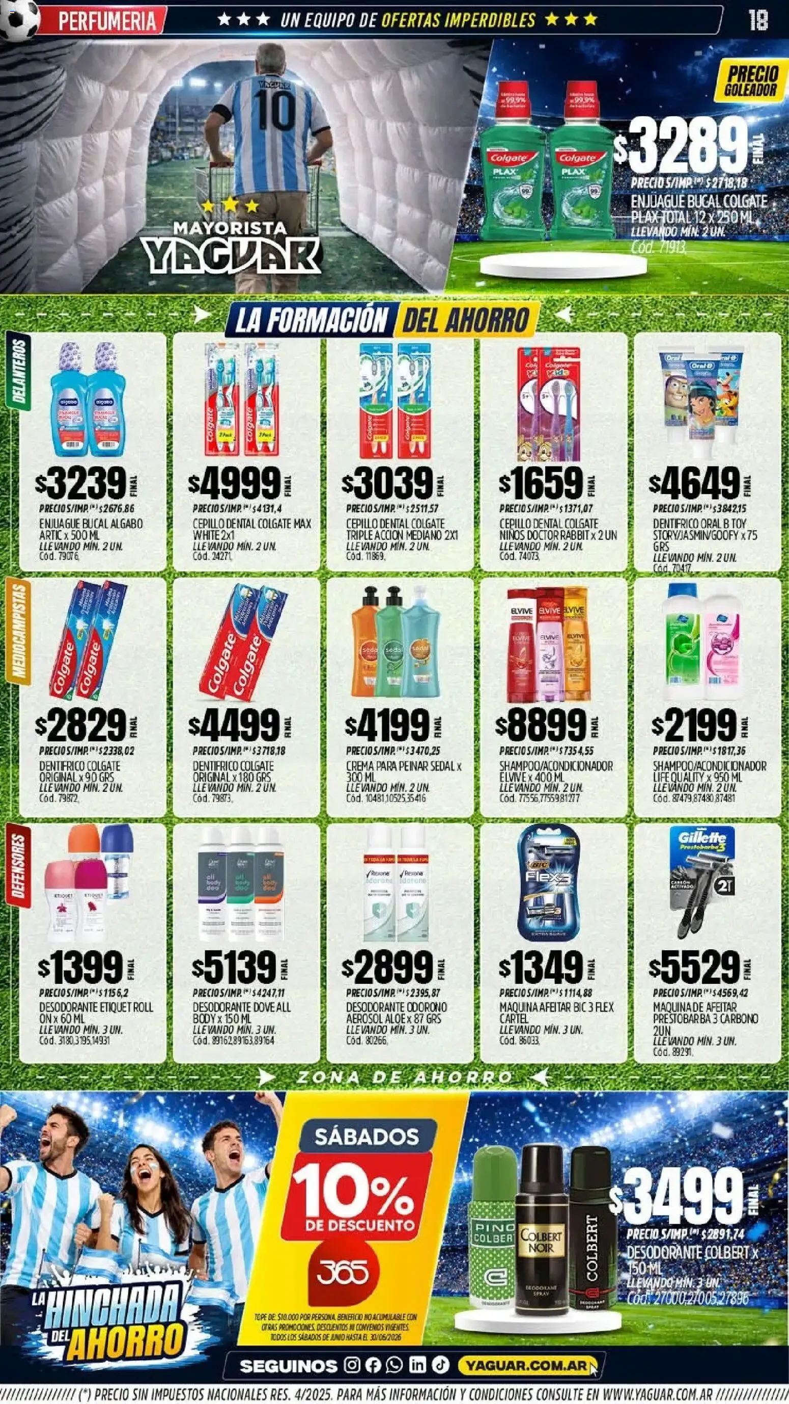Ofertas de Mayorista Yaguar: La Hinchada del Ahorro 15 de junio al 21 de junio 2026 - Página 17 del catálogo