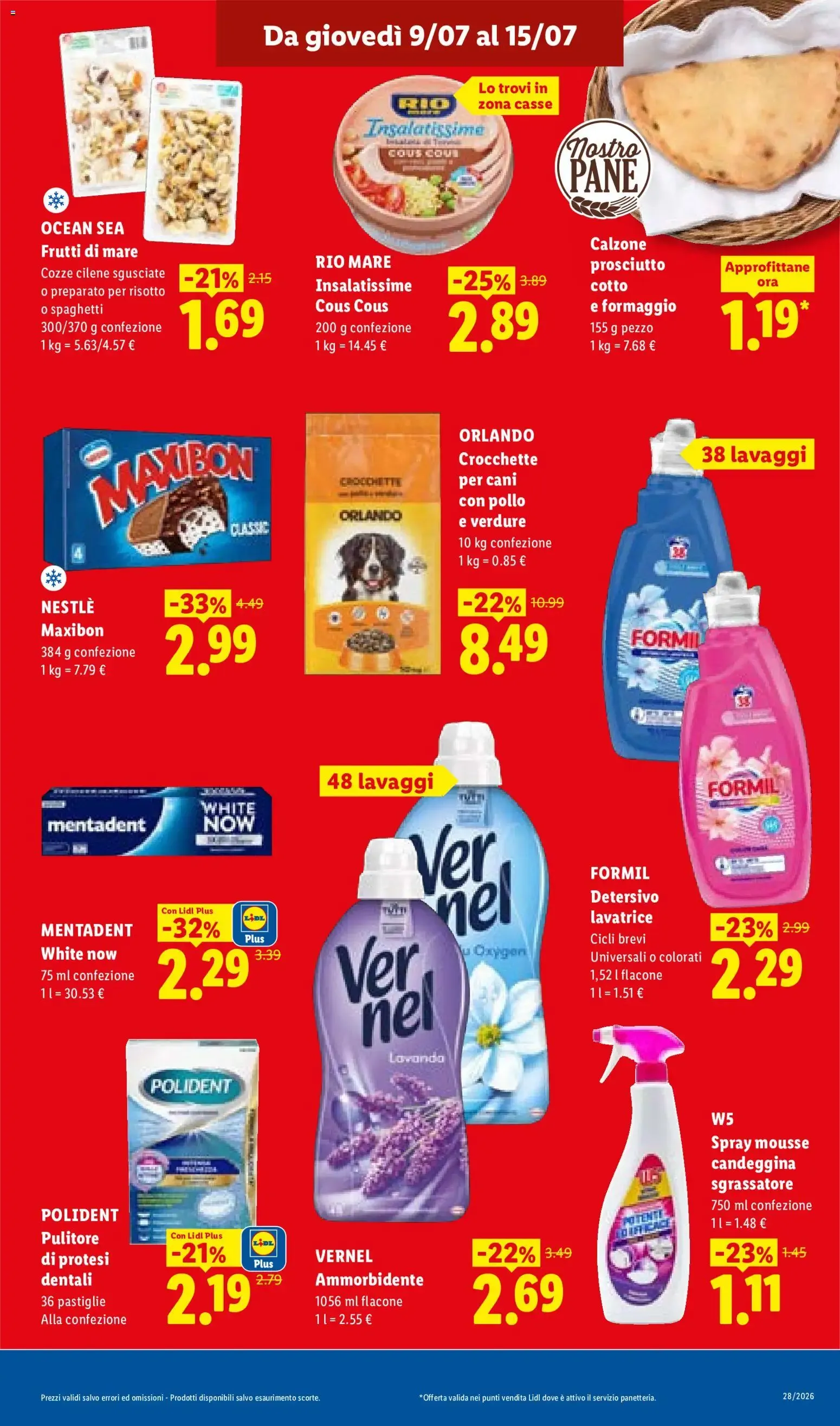 Lidl - L'estate del risparmio da 9 luglio a 15 luglio di 2026 - Pagina del volantino 25