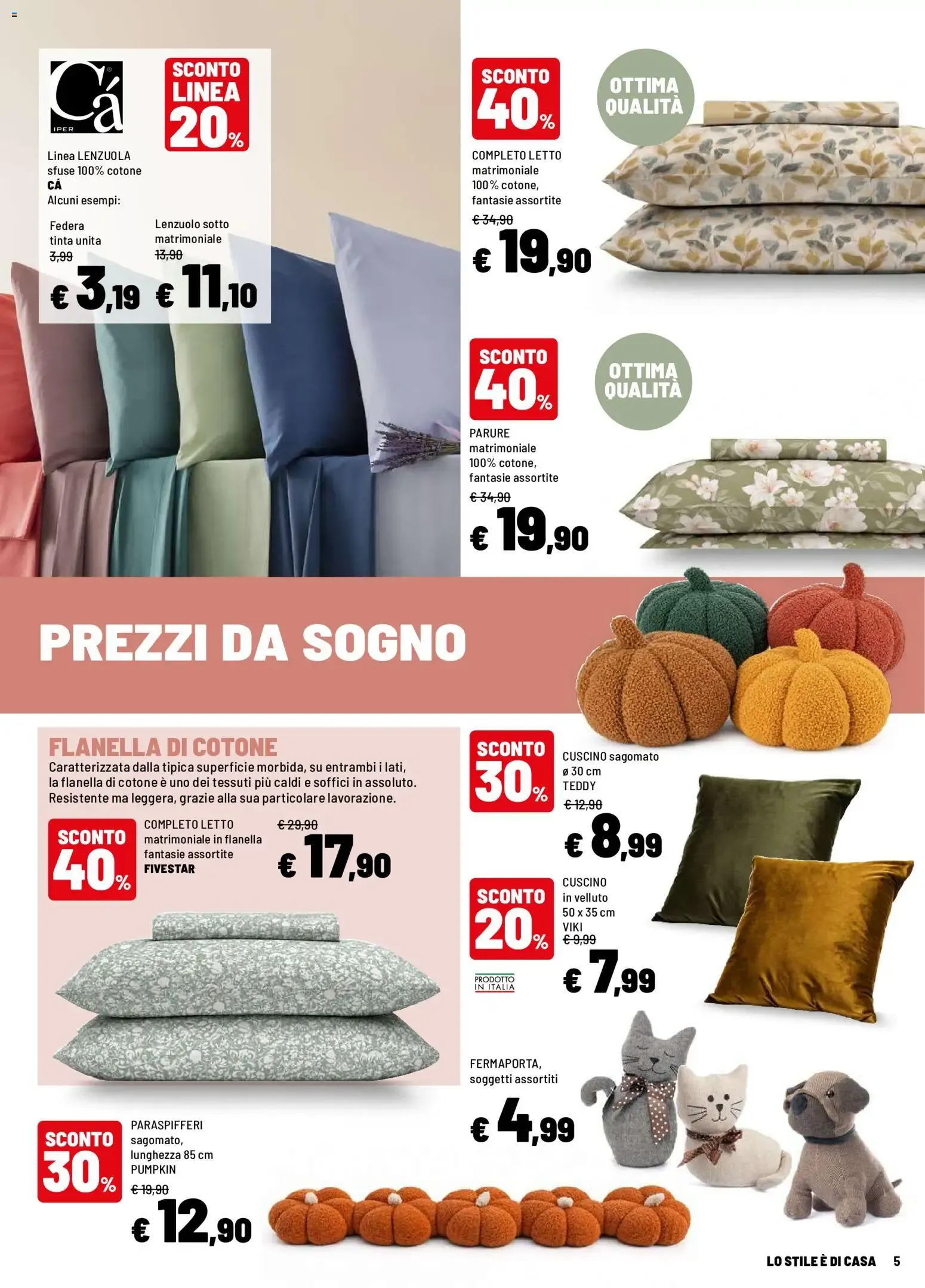 Nuovo Iper volantino Lo Stile Di Casa dal 12/10/2026 > offerte anteprima 🛍️ da 12 ottobre a 8 novembre di 2026 - Pagina del volantino 5