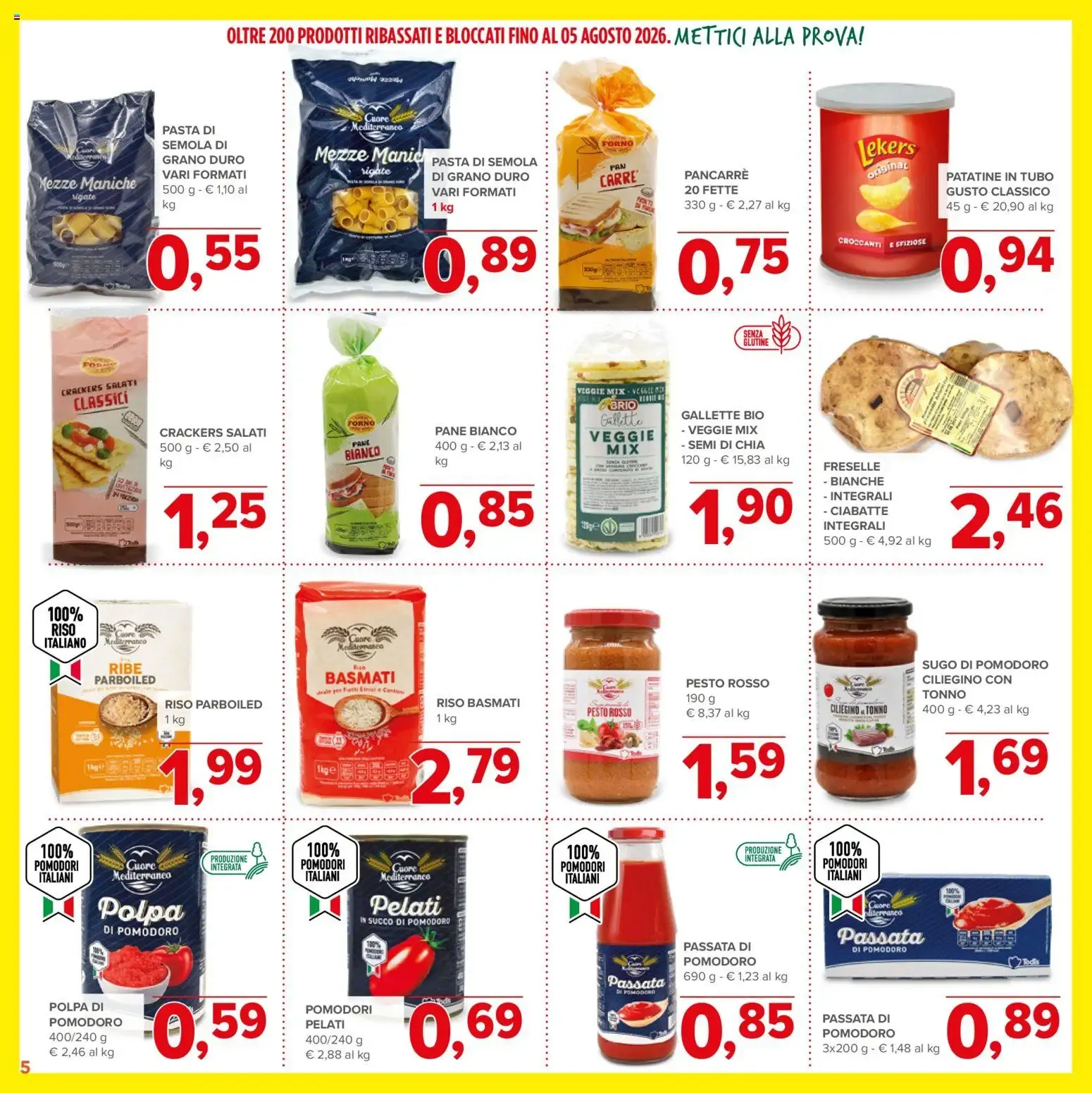Nuovo Todis volantino Bassi e Bloccati dal 11/06/2026 > offerte anteprima 🛍️ da 11 giugno a 5 agosto di 2026 - Pagina del volantino 5