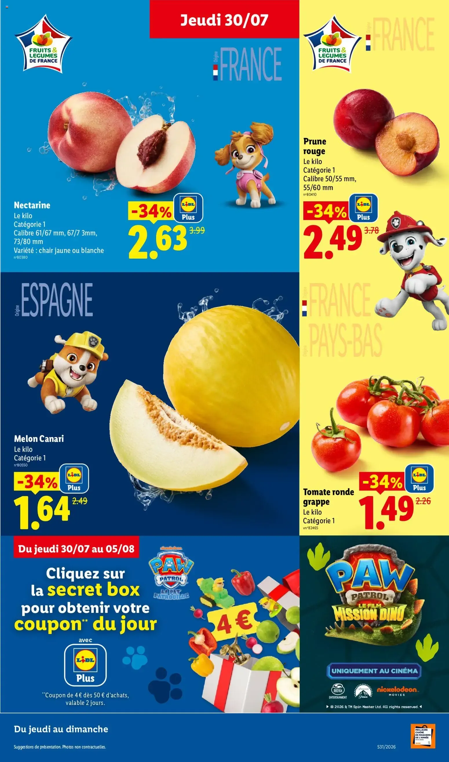 LIDL L'été des Marques du 30 juillet au 5 août 2026 - Catalogue page 3