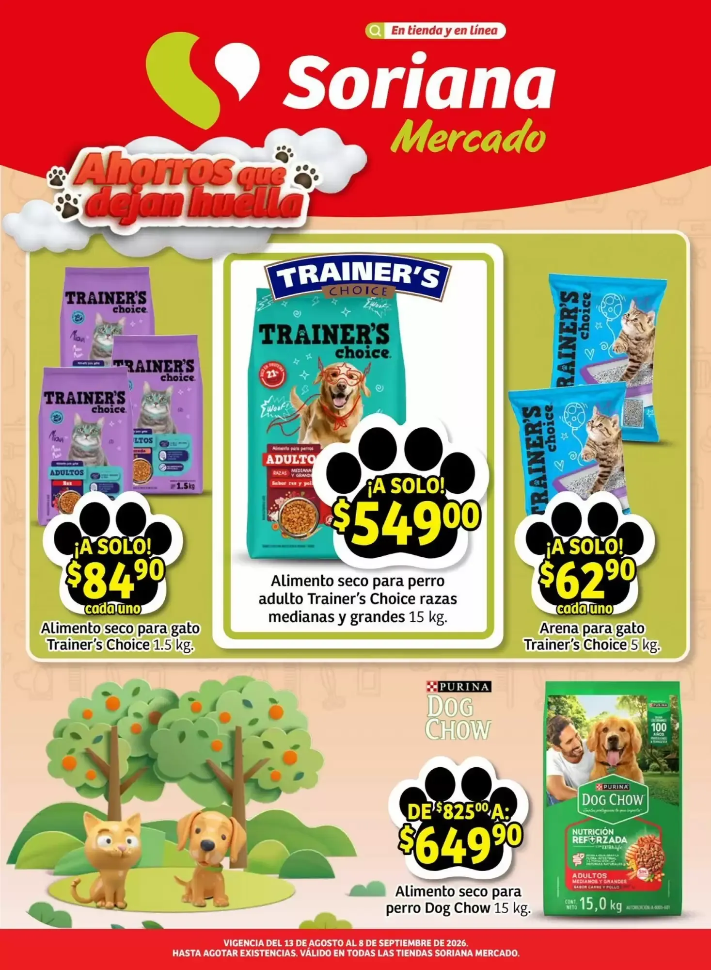 Catálogo de Folleto Soriana Mercado 13 de agosto al 8 de septiembre 2026 - Pagina 1