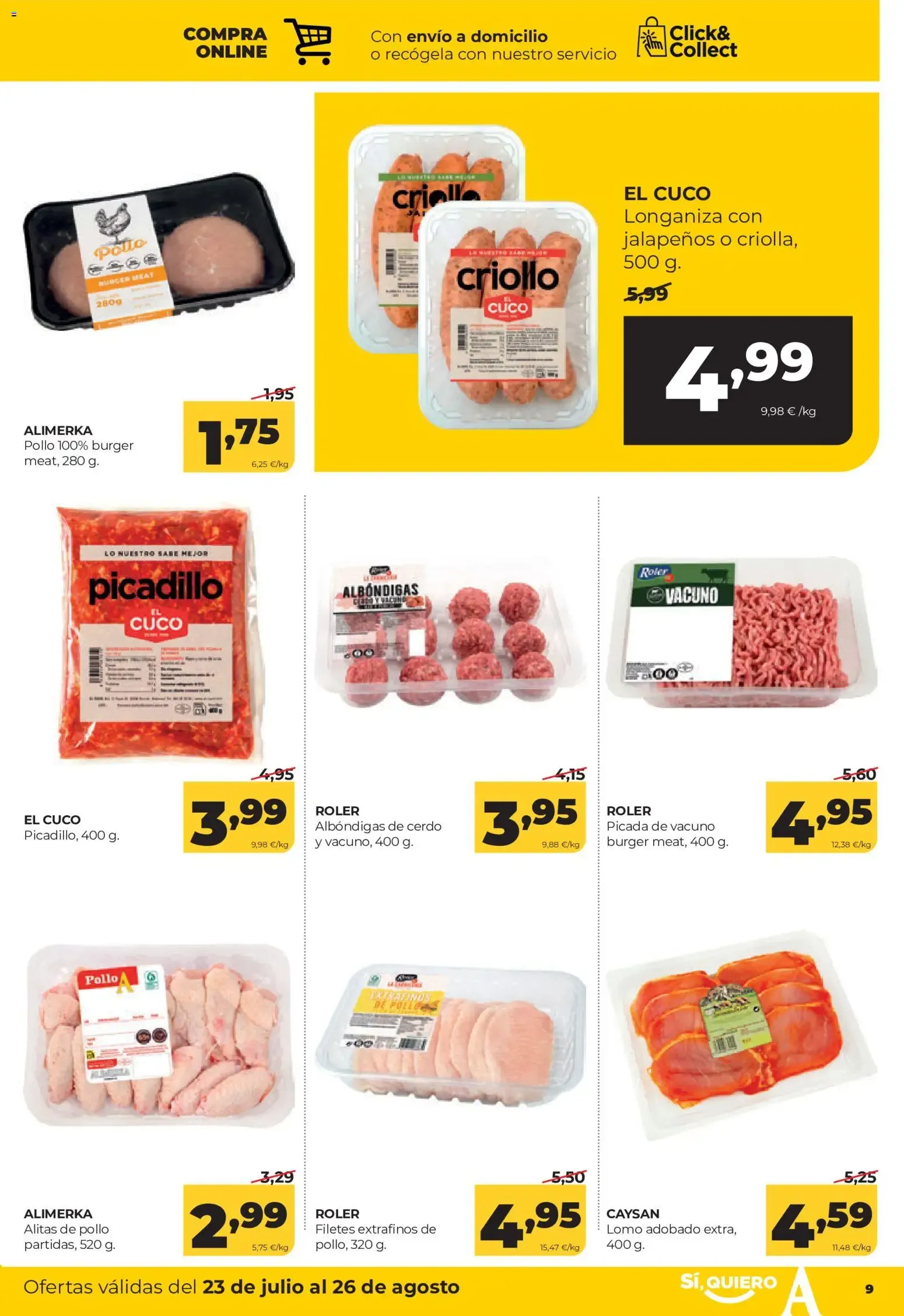 Catálogo de Alimerka folleto Asturias del 23/07/2026 | Catálogo 23 de julio al 26 de agosto 2026 - Página 9