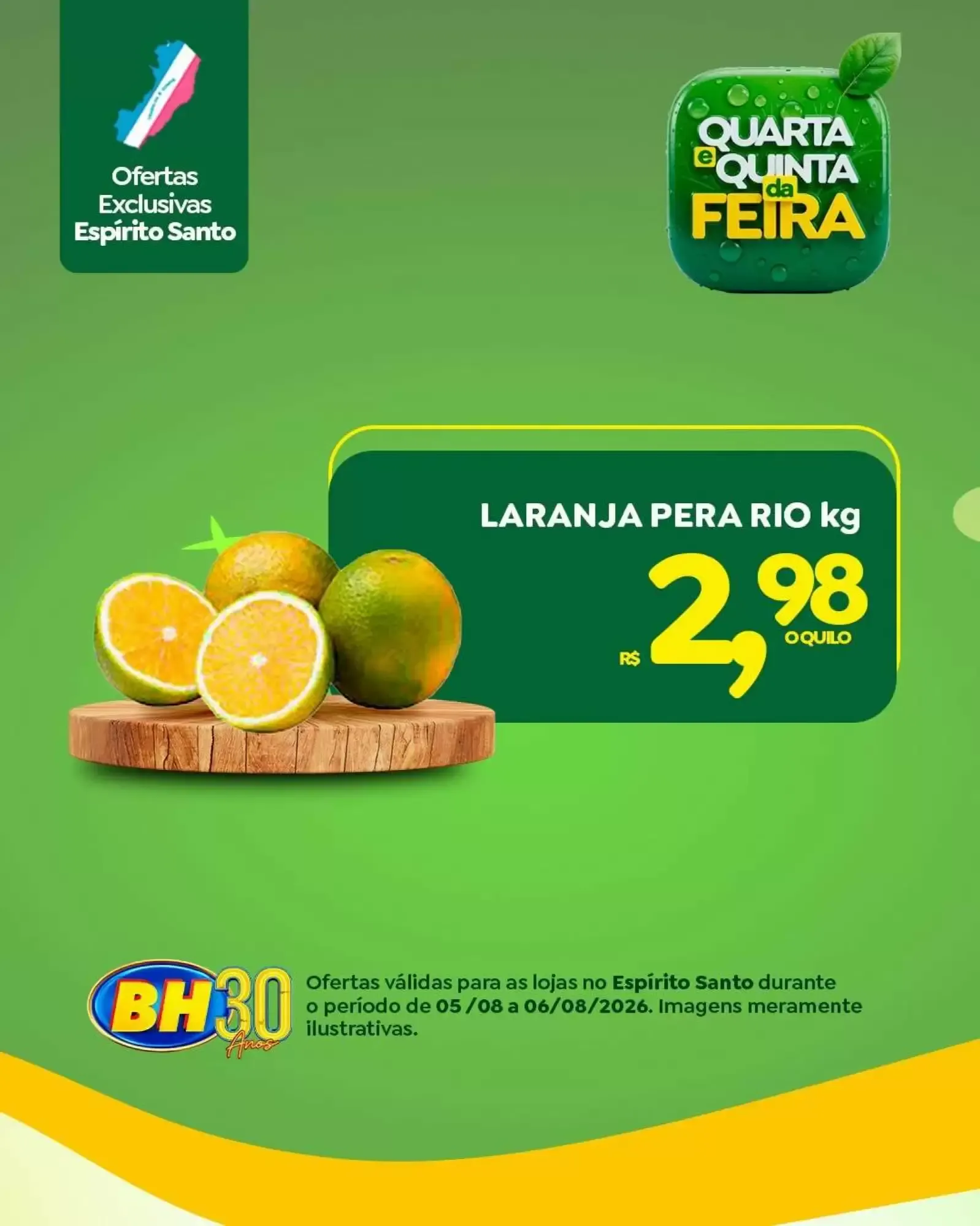 Encarte de Ofertas Quarta e Quinta da Feira - Supermercados BH 5 de agosto até 6 de agosto 2026 - Pagina 2