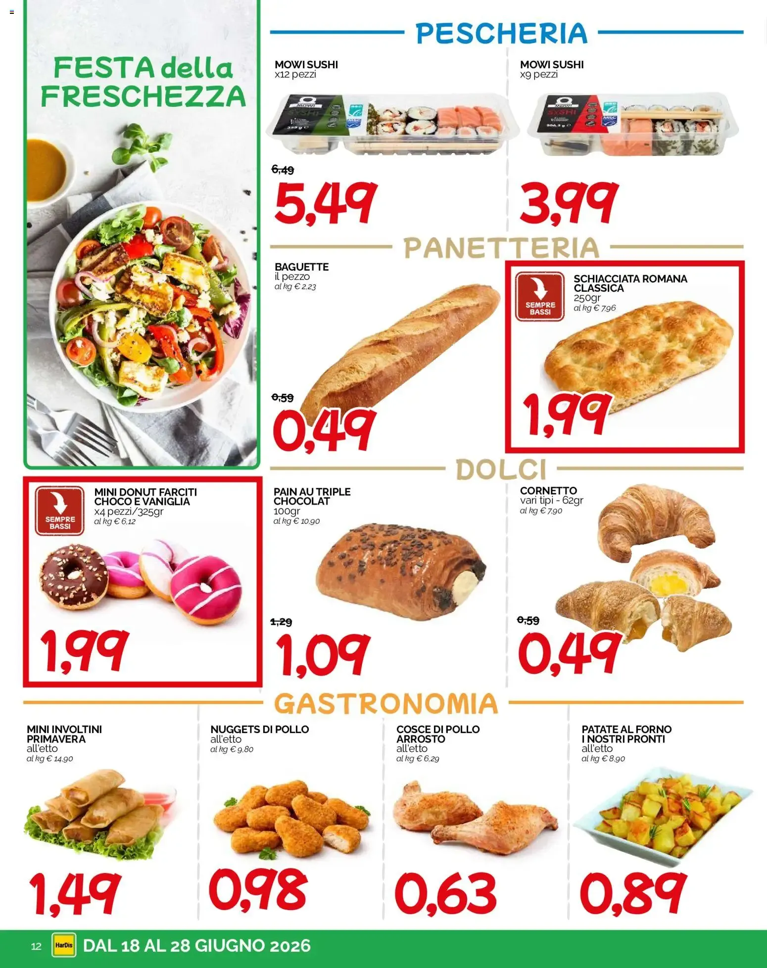 HarDis volantino dal 18/06/2026 - online Offerte da 18 giugno a 28 giugno di 2026 - Pagina del volantino 12