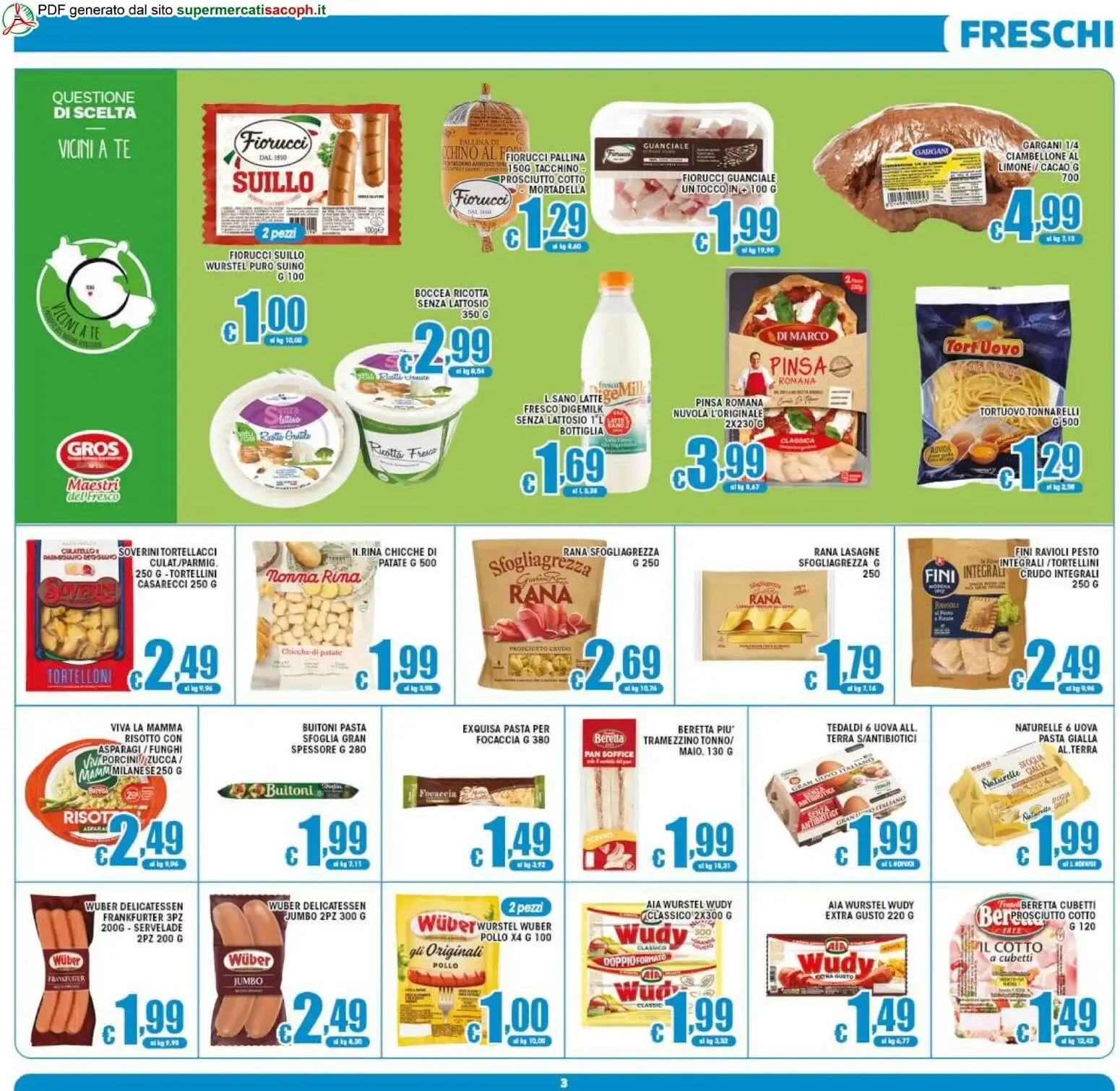 Sacoph volantino dal 21/08/2026 - online Offerte da 21 agosto a 1 settembre di 2026 - Pagina del volantino 3