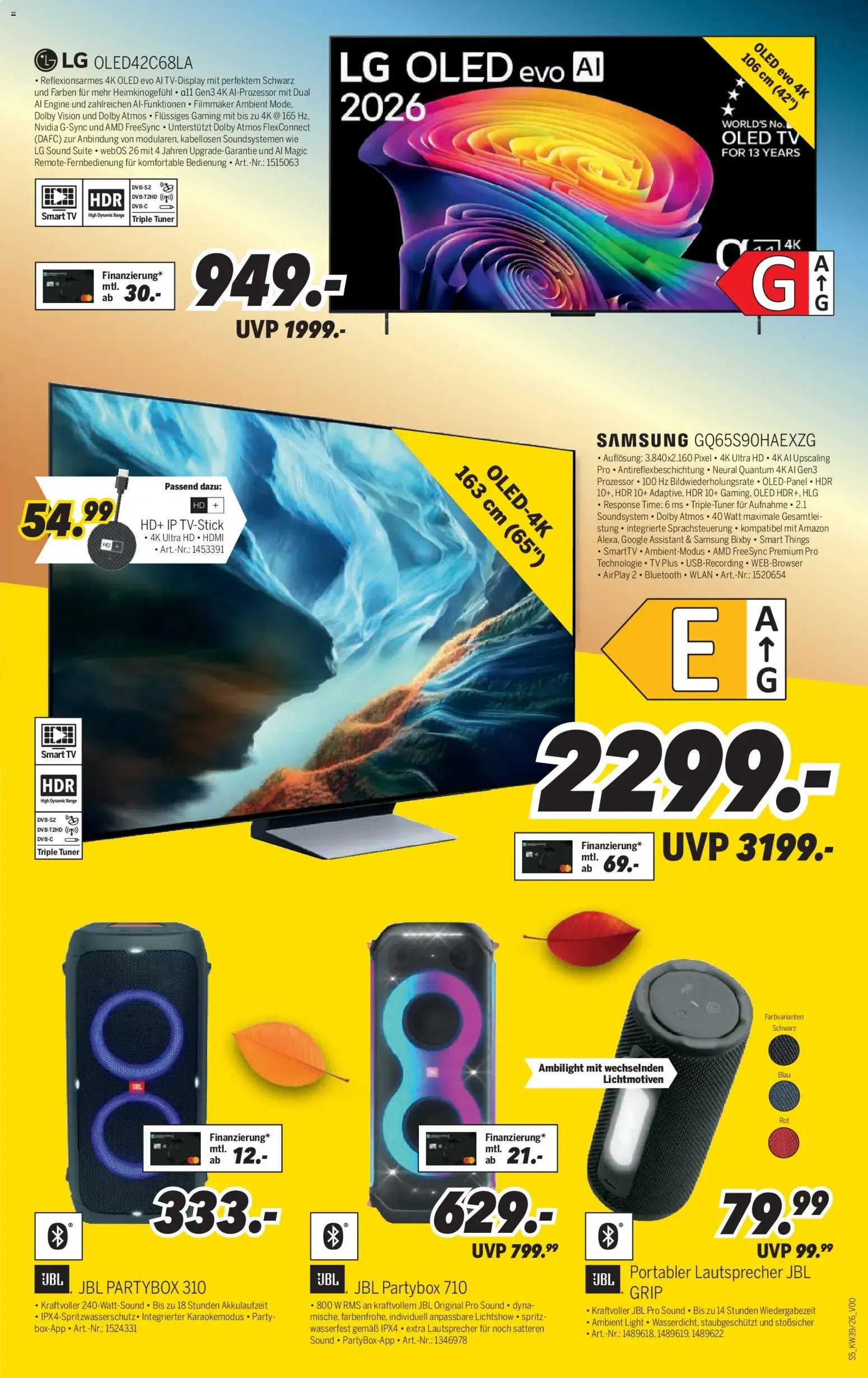 MEDIMAX HERBST MAX - Machs dir Zuhause Cozy mit Top-Angeboten von 19. September bis 25. September 2026 - Prospekt seite 5